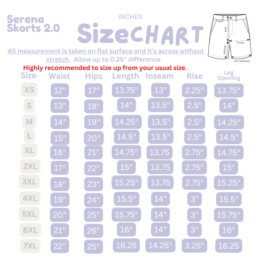 The Mad Theories Serena Skorts 2.0