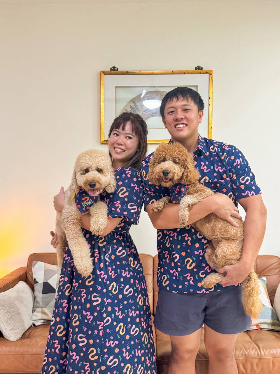 THE MAD THEORIES Oatscraft x TMT Snake Print Dress