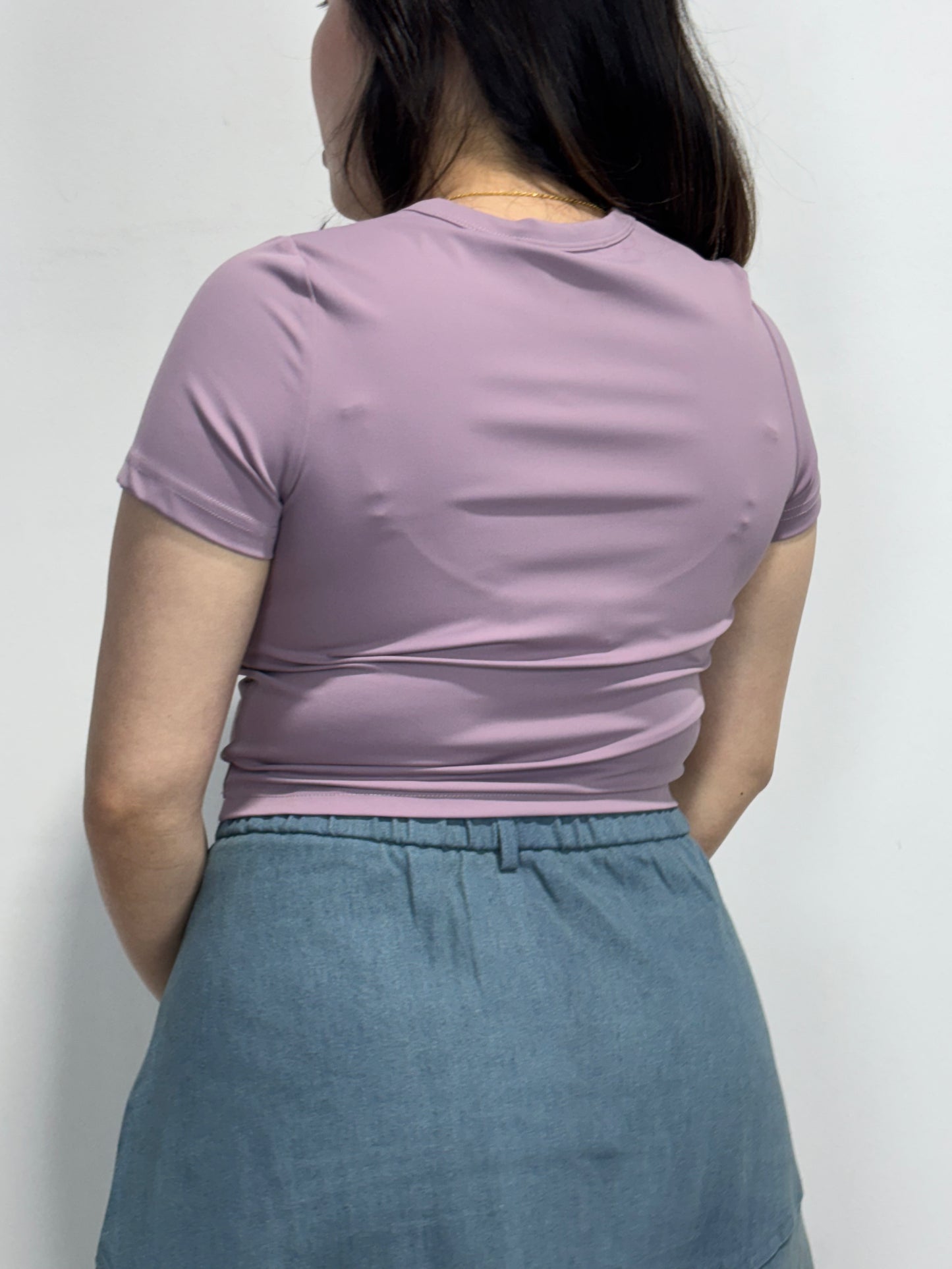 The Mad Theories (Dusty Lilac) Valerie Soft Baby-Tee Shirt