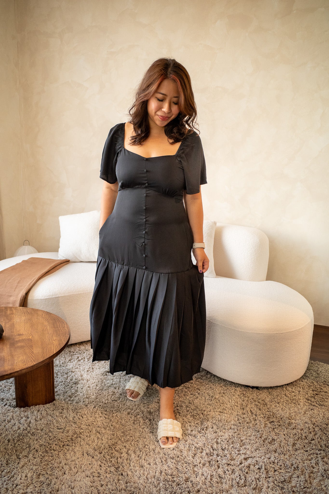 THE MAD THEORIES Penelope Dropwaist Dress