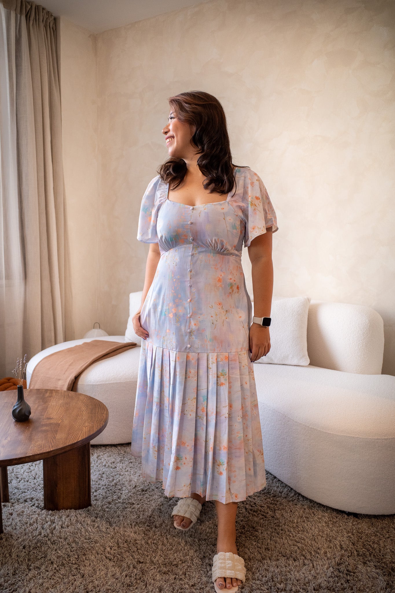 THE MAD THEORIES Penelope Dropwaist Dress