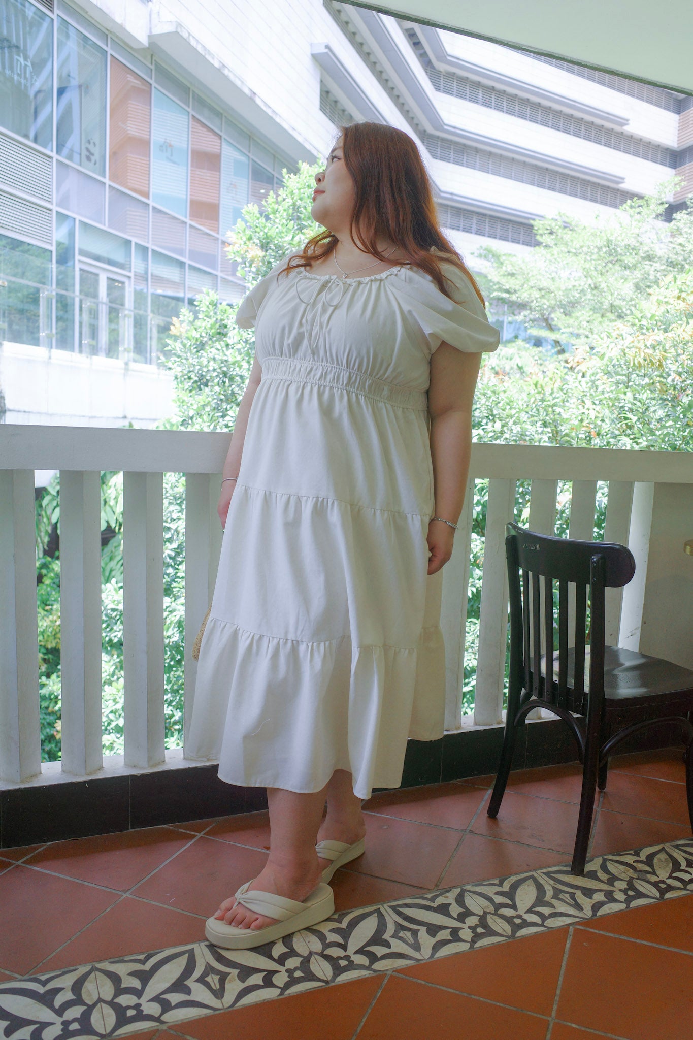 The Mad Theories Nelly Linen Short Sleeve Dress