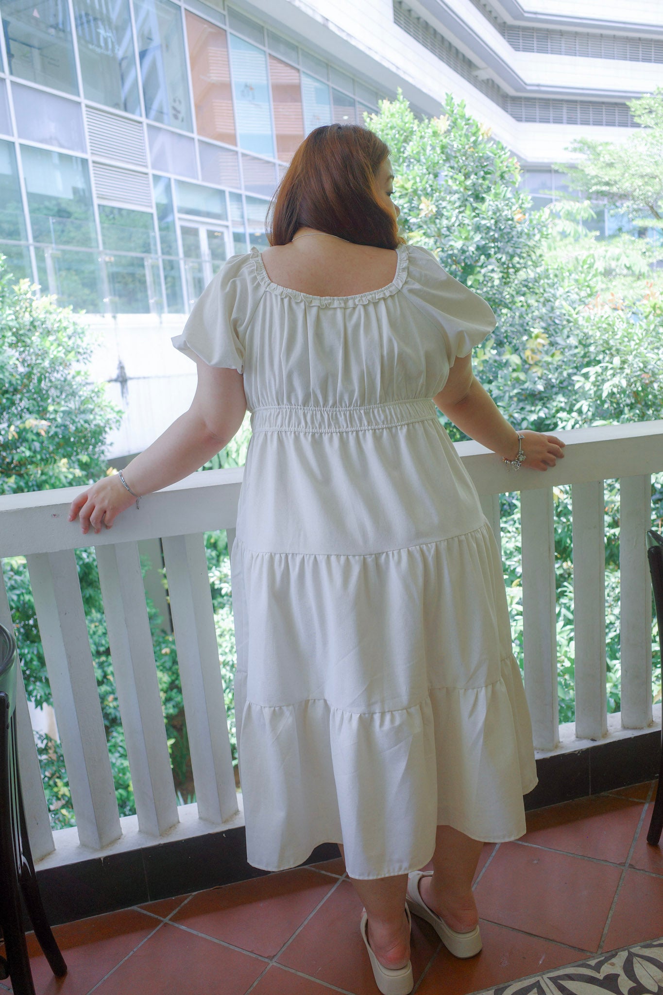 The Mad Theories Nelly Linen Short Sleeve Dress