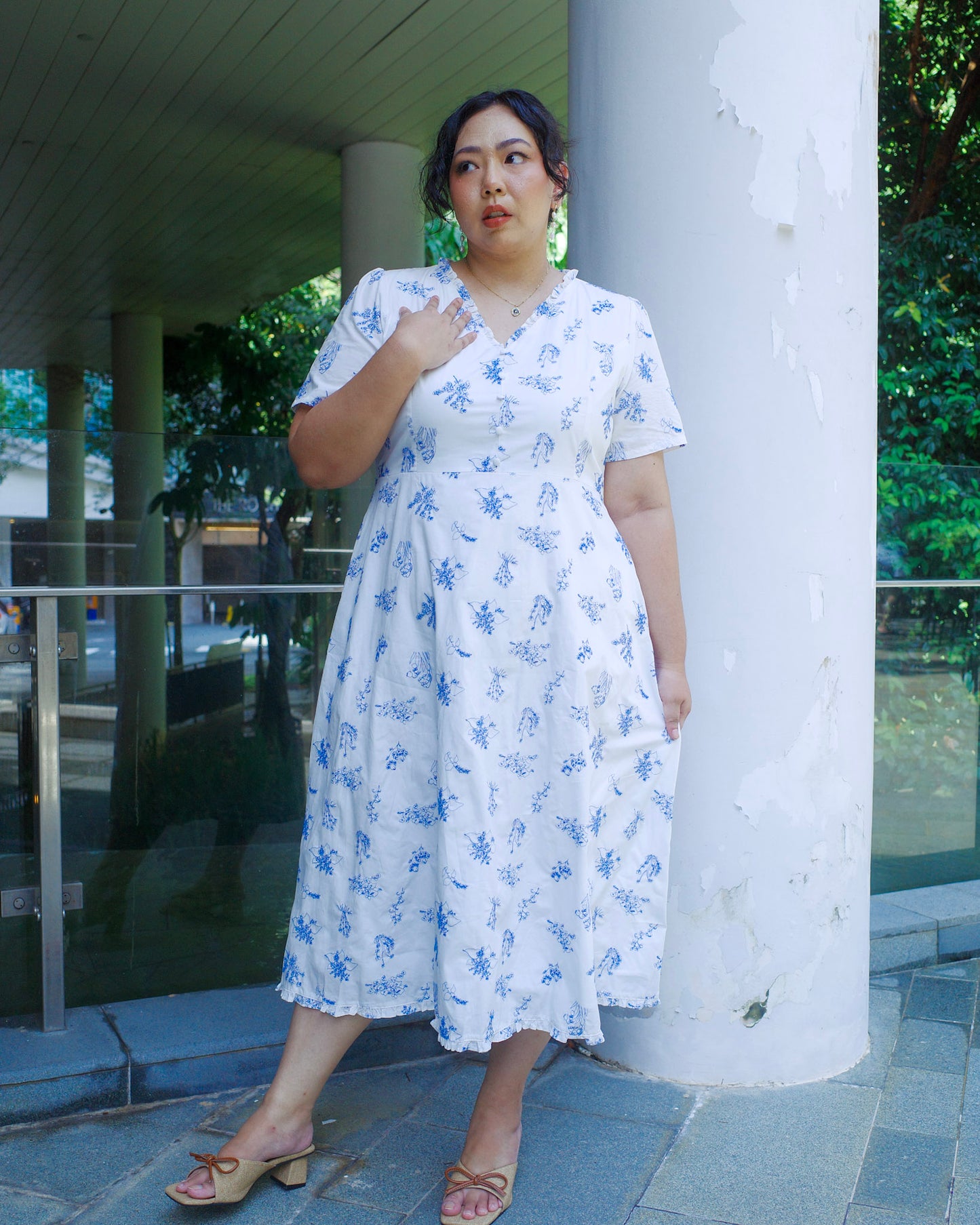 *PO* The Mad Theories Victoria Embroidered Porcelain Dress