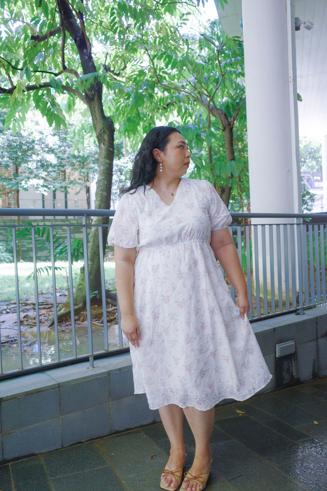 *PO* Gracie Eyelet Embroidered Dress
