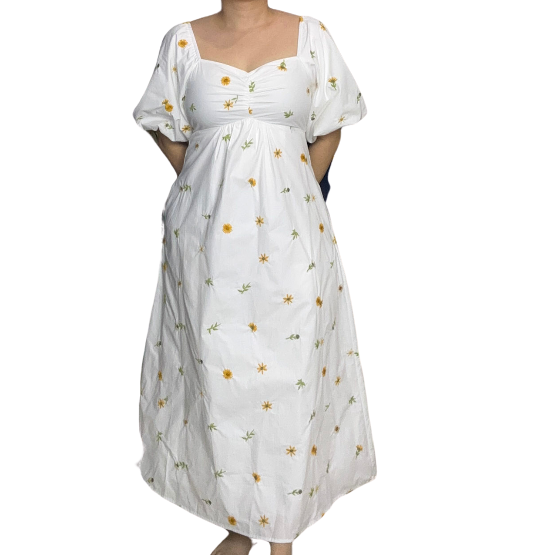 THE MAD THEORIES Trish 2.0 Dress (Navy Blue, Sage Green, White)