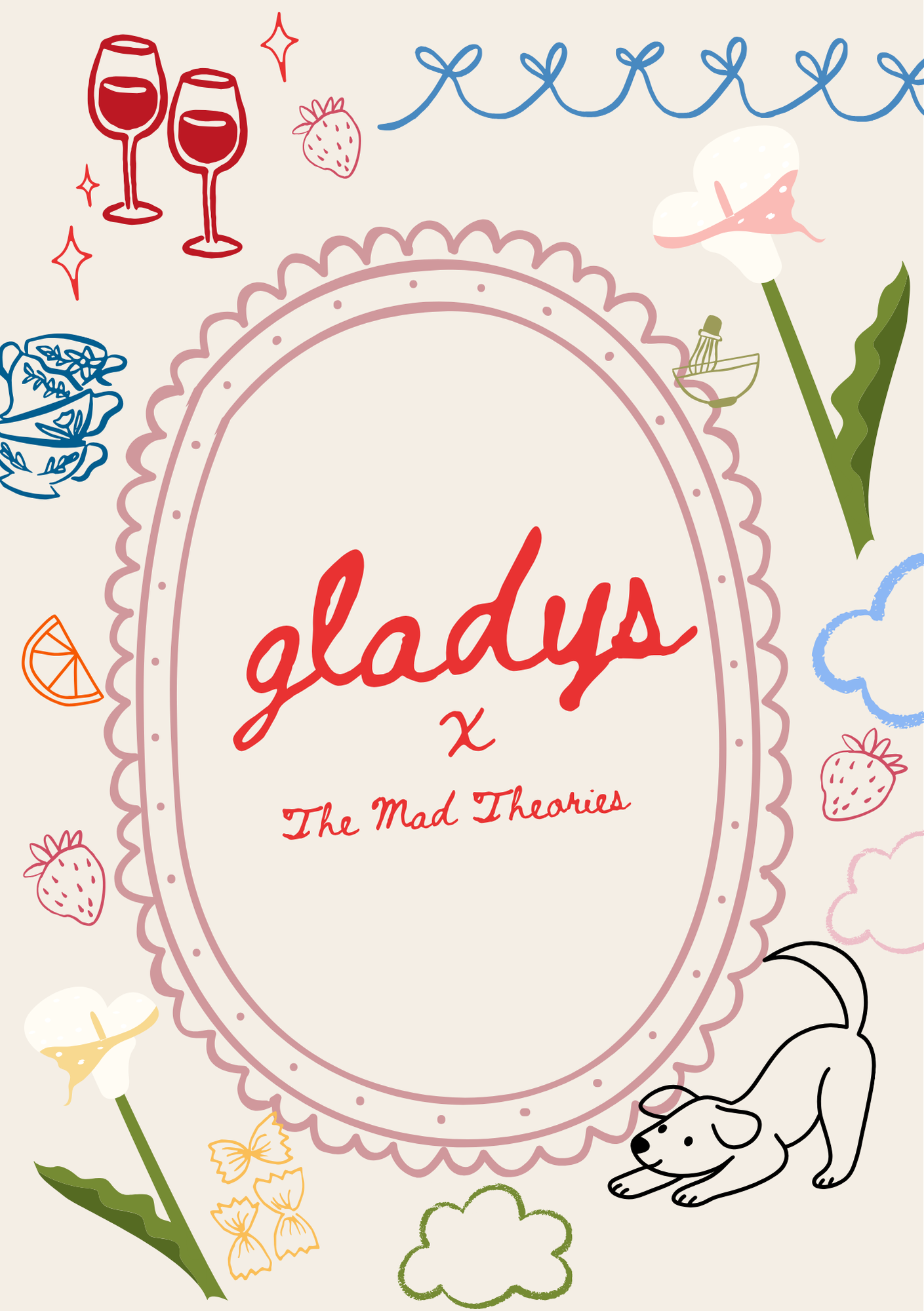 Gladys x The Mad Theories Pop up - 11 Oct Ticket