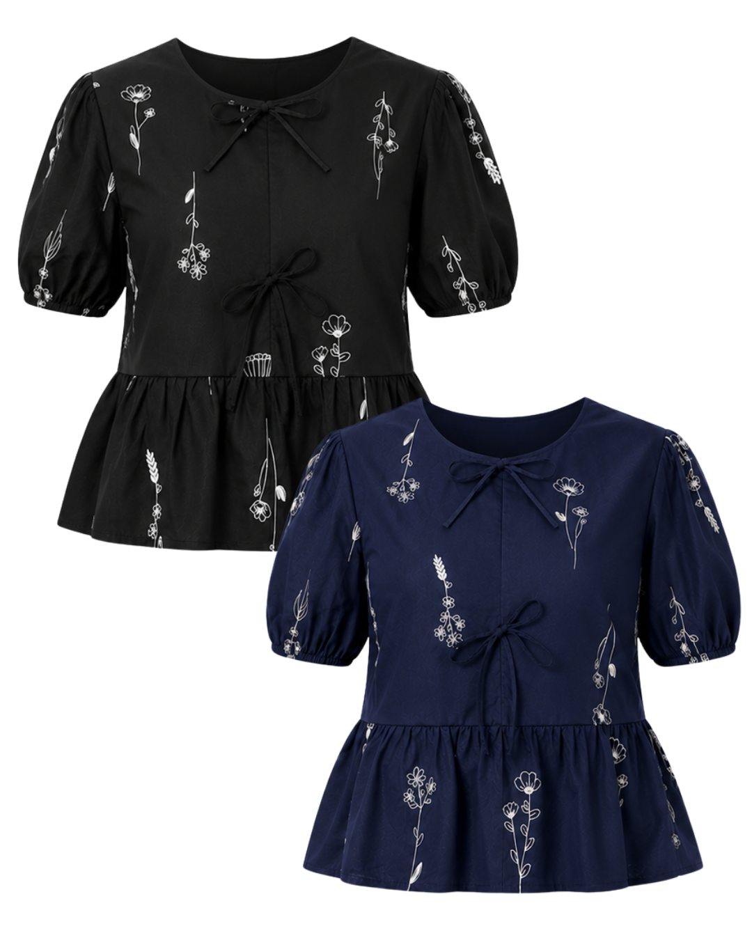 [PREORDER] The Mad Theories Victoria Embroidered Babydoll Blouse 2.0