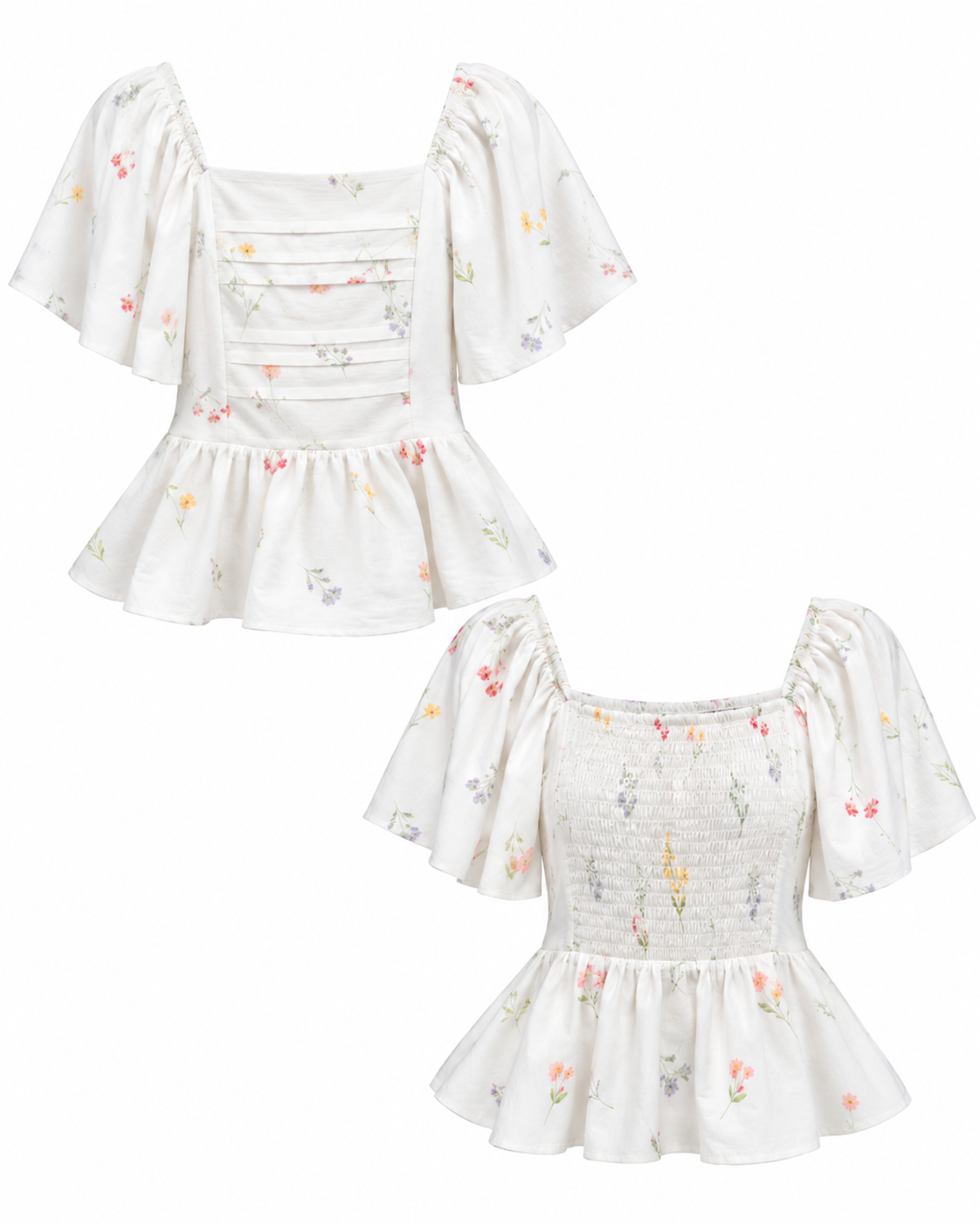 [POOPA EXCLUSIVE | PREORDER] The Mad Theories Elfee Floral Linen Blouse