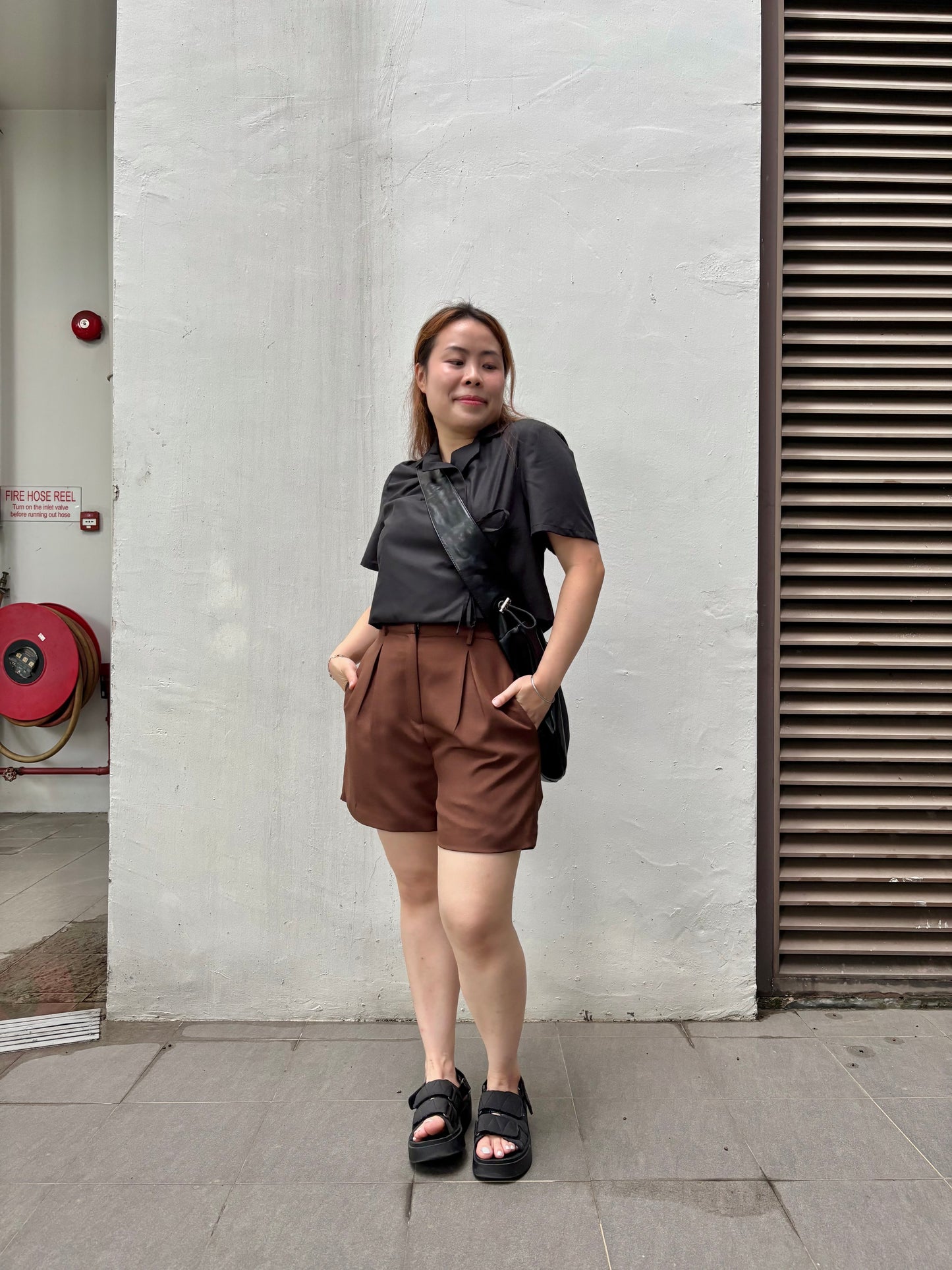 The Mad Theories Noah Shorts (Brown & Black)