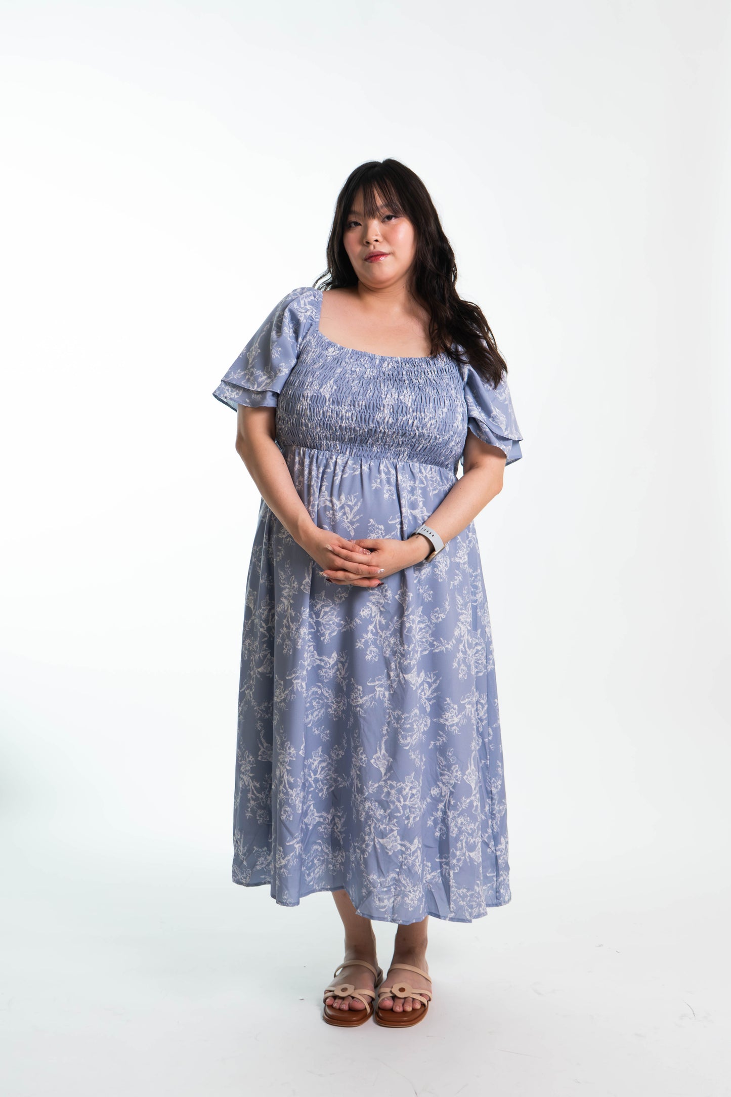 The Mad Theories Ella Double Flutter Sleeved Dress