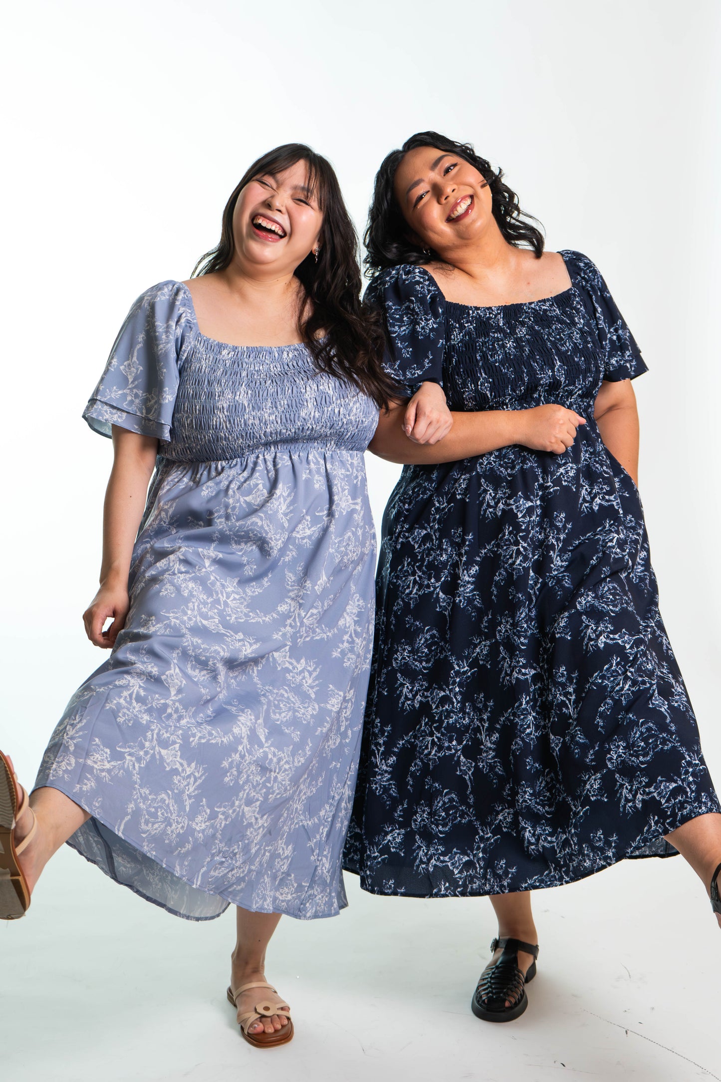 The Mad Theories Ella Double Flutter Sleeved Dress