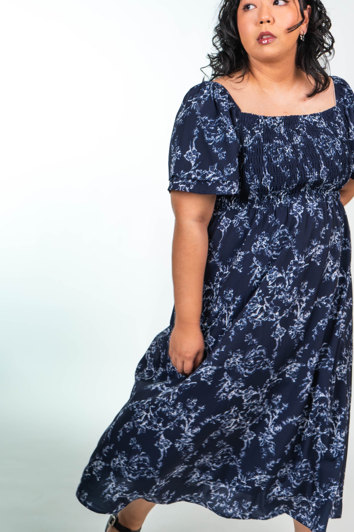 The Mad Theories Ella Double Flutter Sleeved Dress