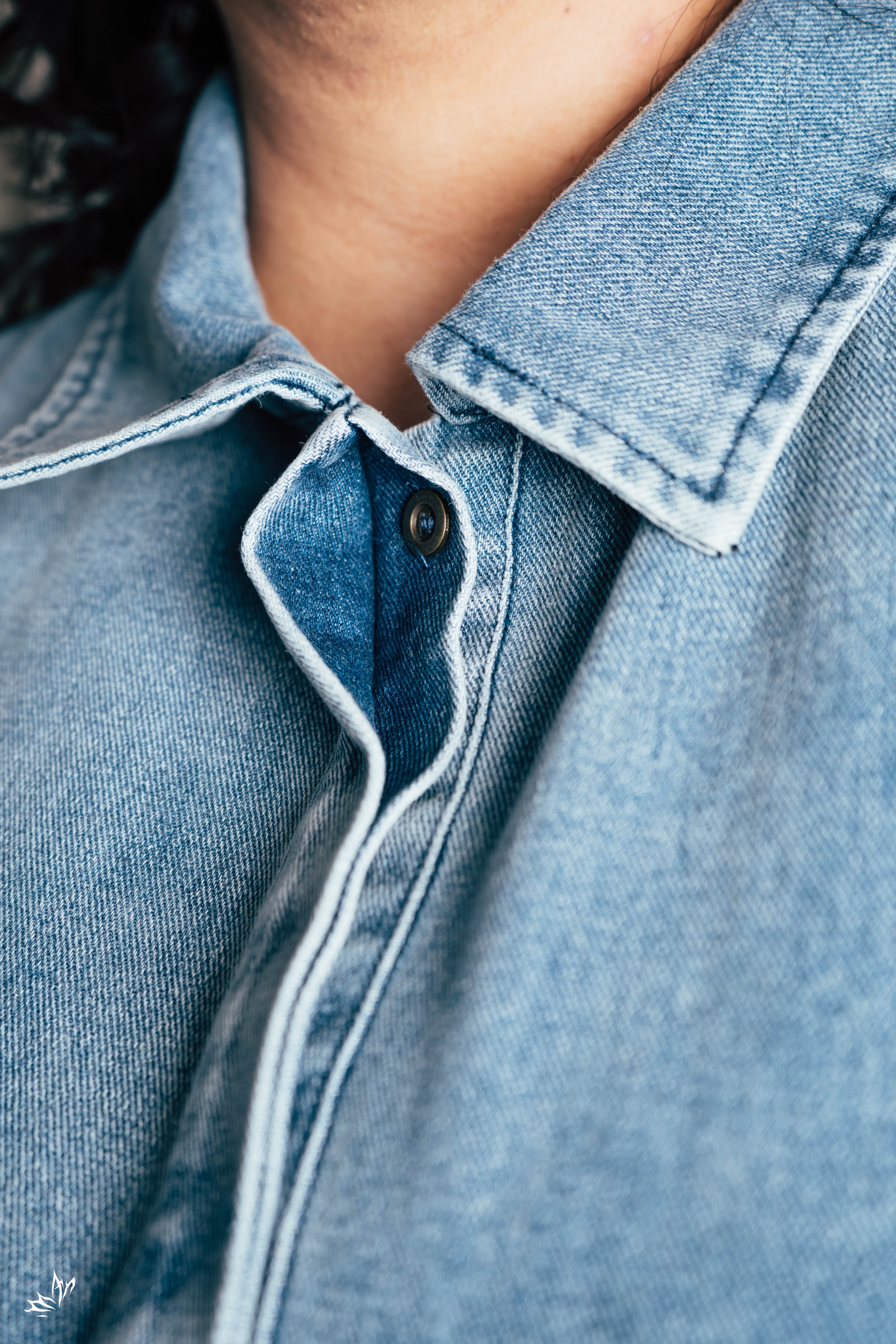 The Mad Theories Faye Denim Shift Dress