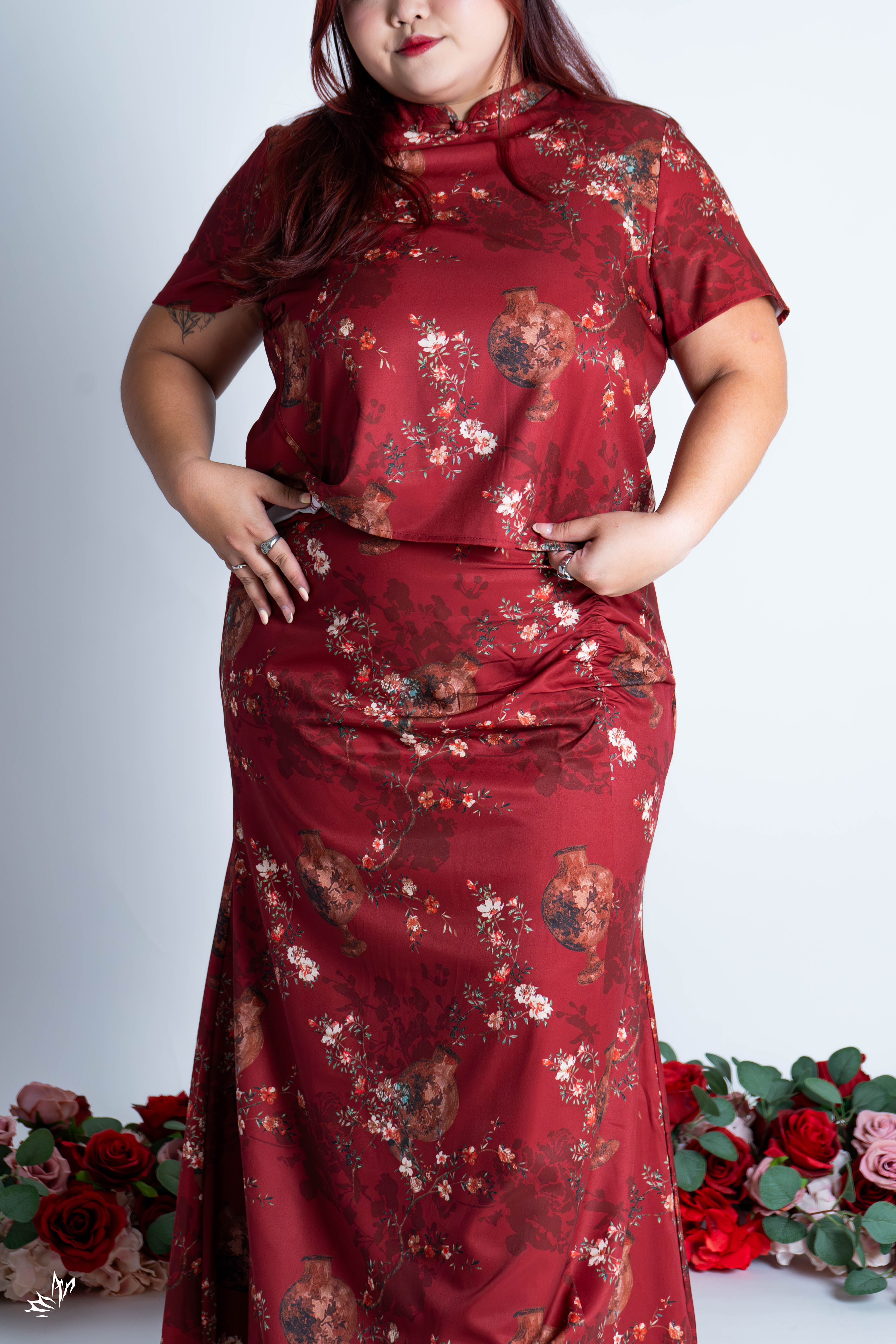 The Mad Theories Mei Cheongsam Co-ord