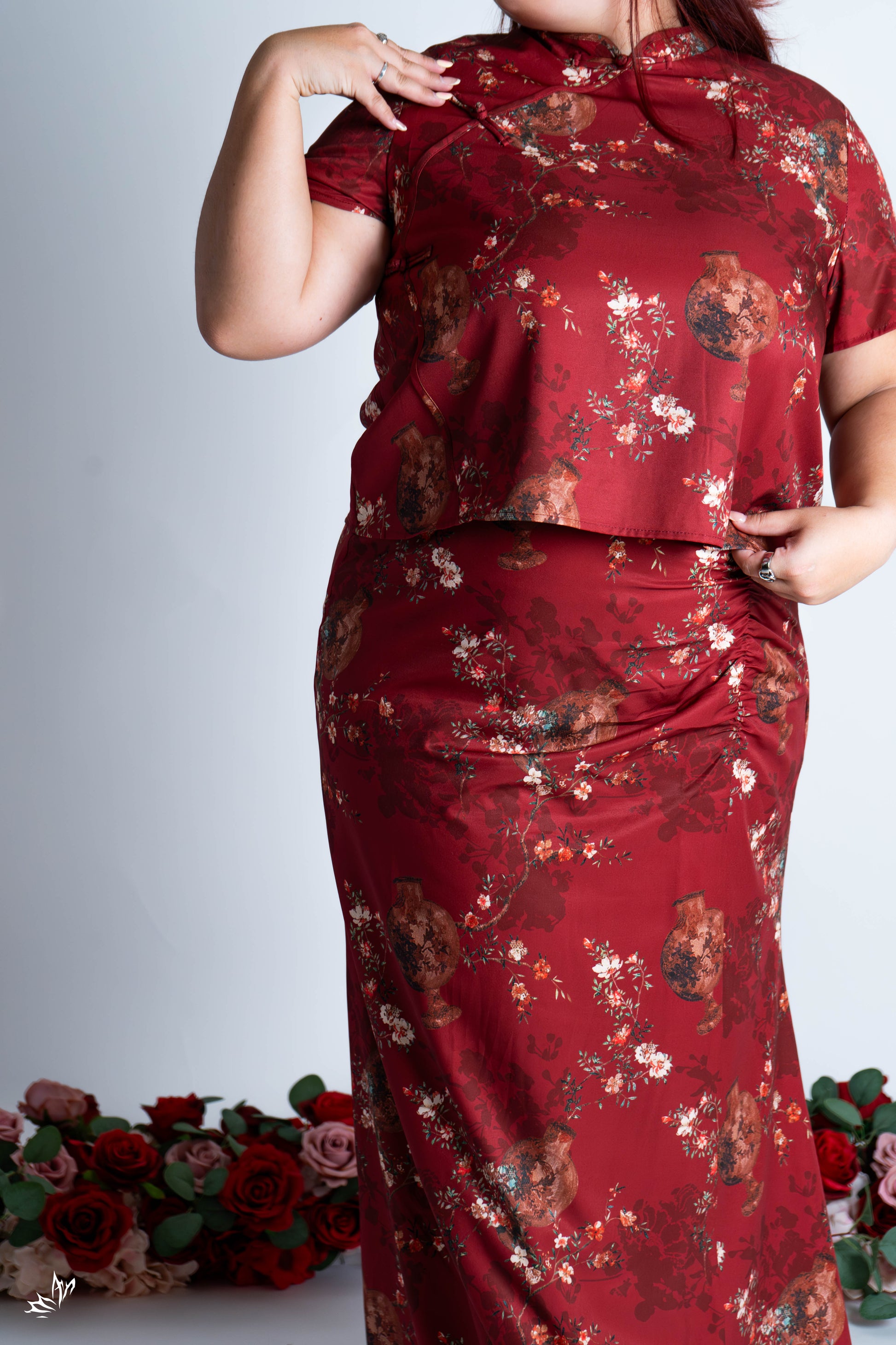 The Mad Theories Mei Cheongsam Co-ord