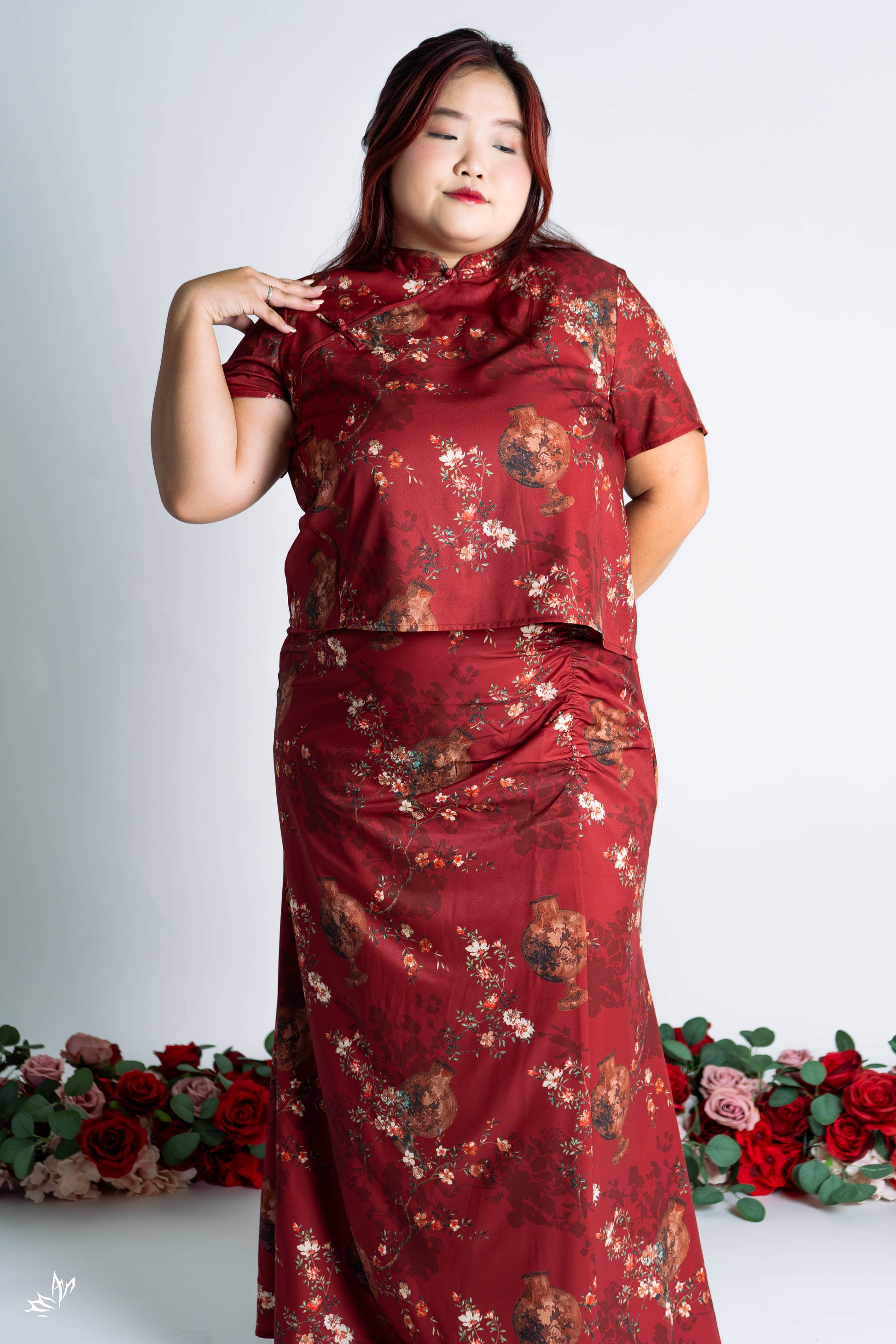 The Mad Theories Mei Cheongsam Co-ord