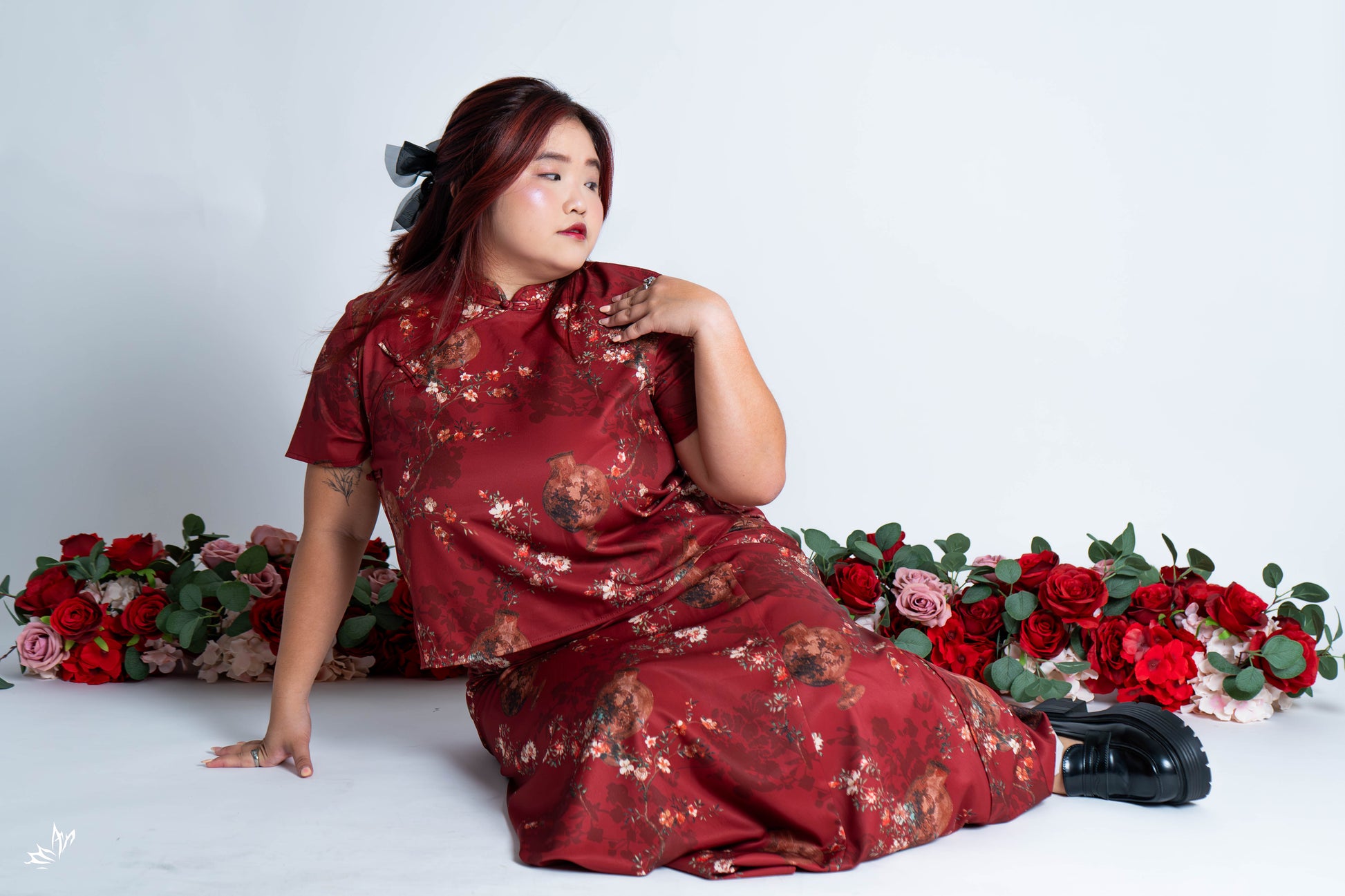 The Mad Theories Mei Cheongsam Co-ord