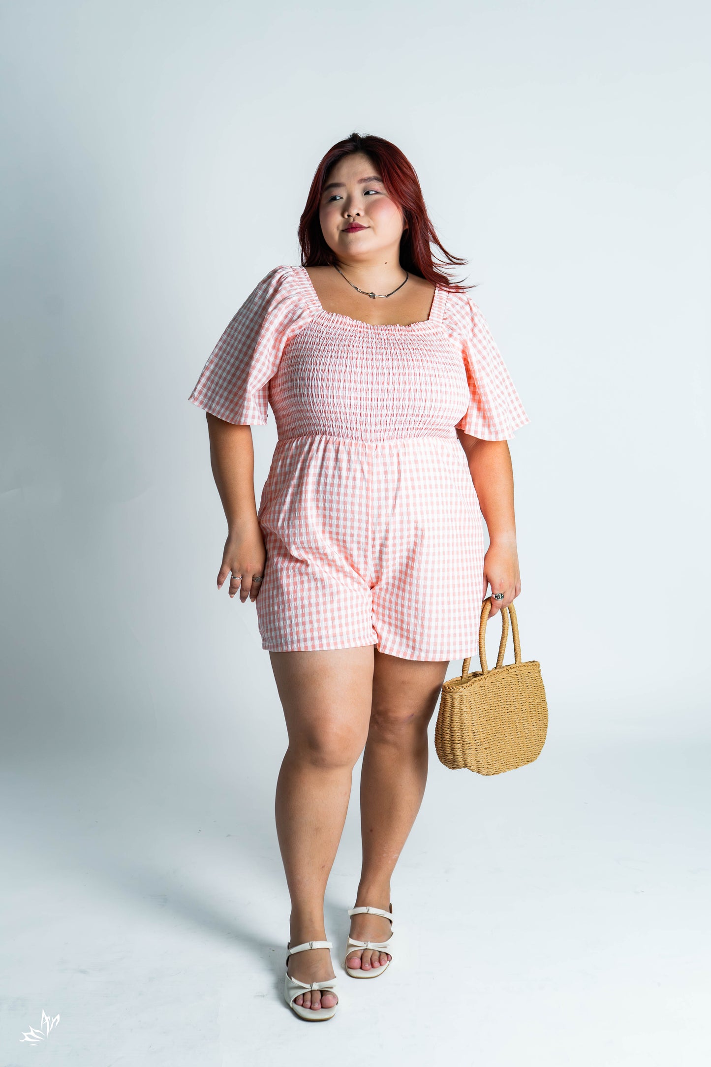 The Mad Theories Bonnie Checkered Romper 2.0