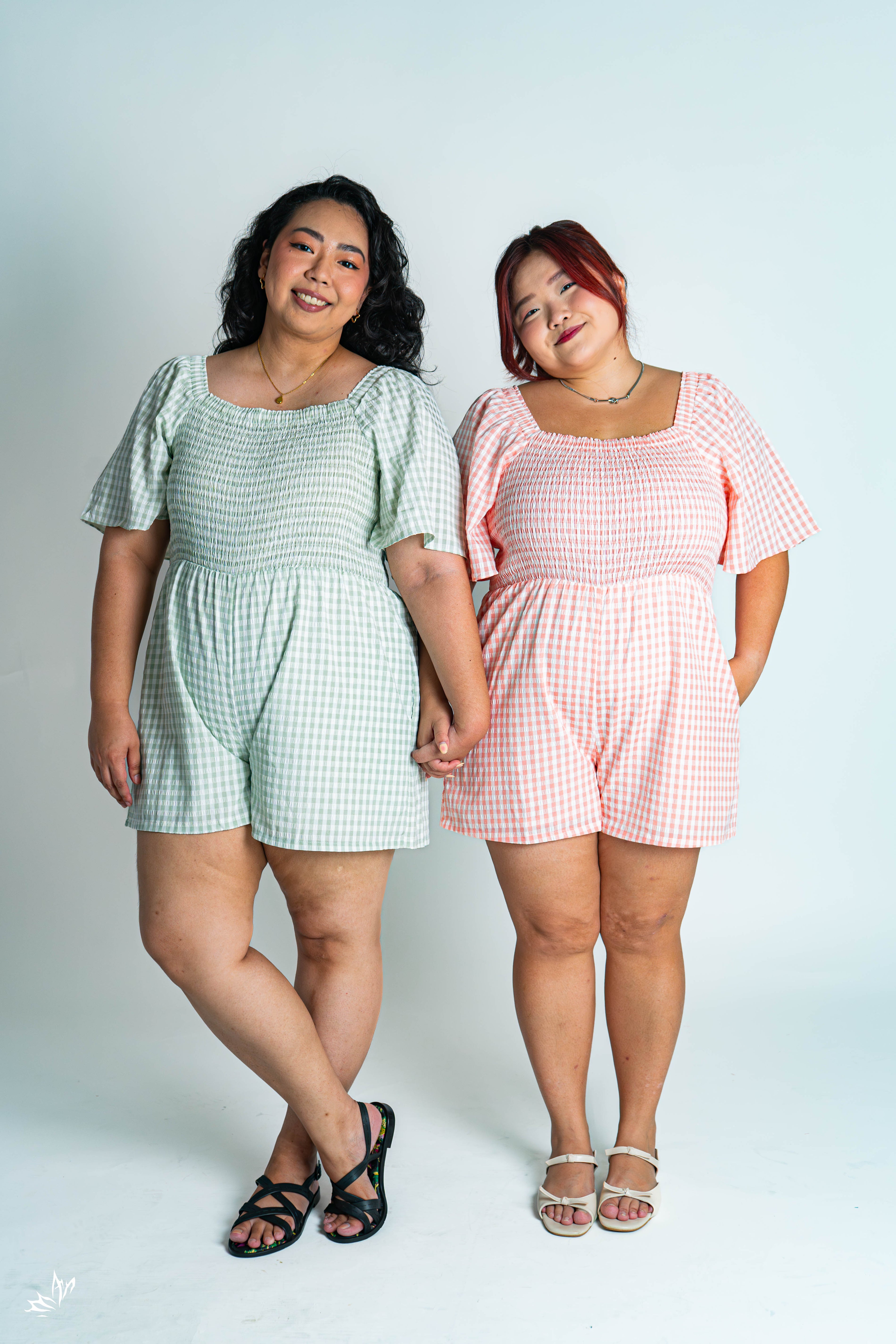 The Mad Theories Bonnie Checkered Romper 2.0