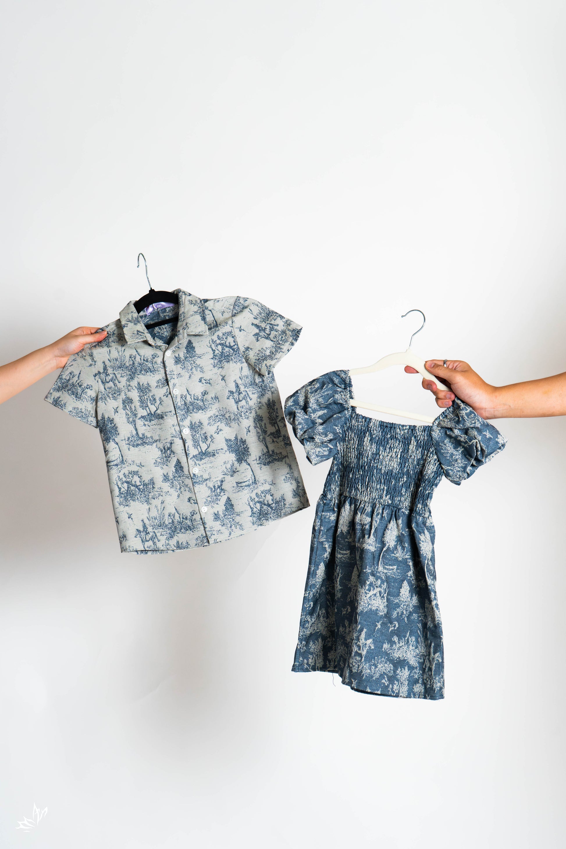 The Mad Theories Blake Denim Baby Boy/Girl Top & Dress