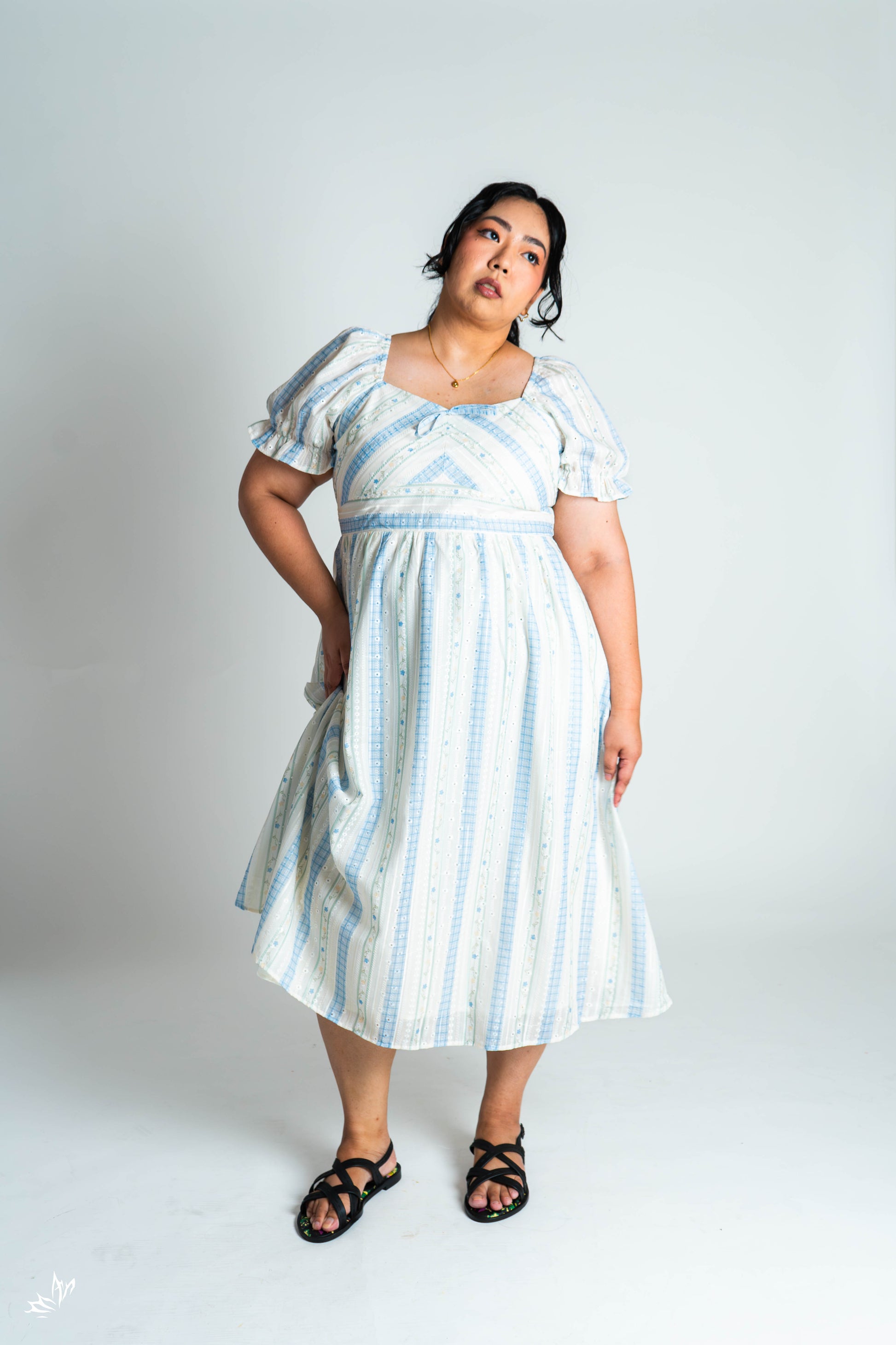 The Mad Theories Nina Floral Midi Dress