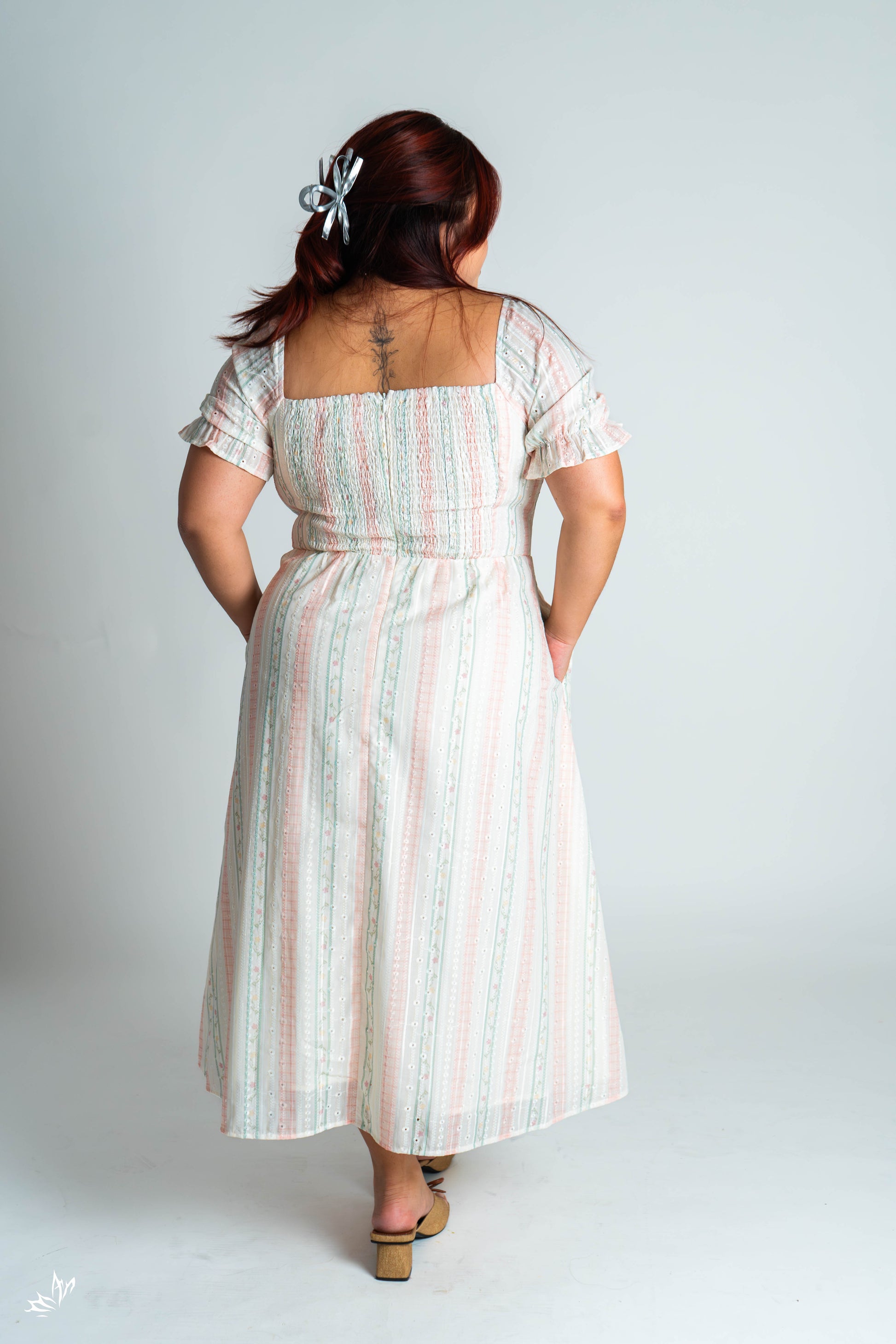 The Mad Theories Nina Floral Midi Dress