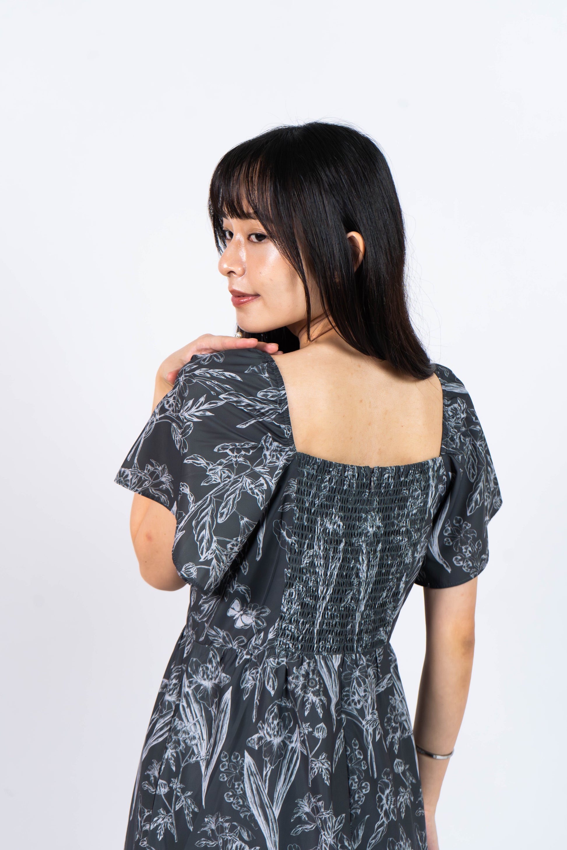 The Mad Theories Elfee 2.5 Pleated Porcelain Dress