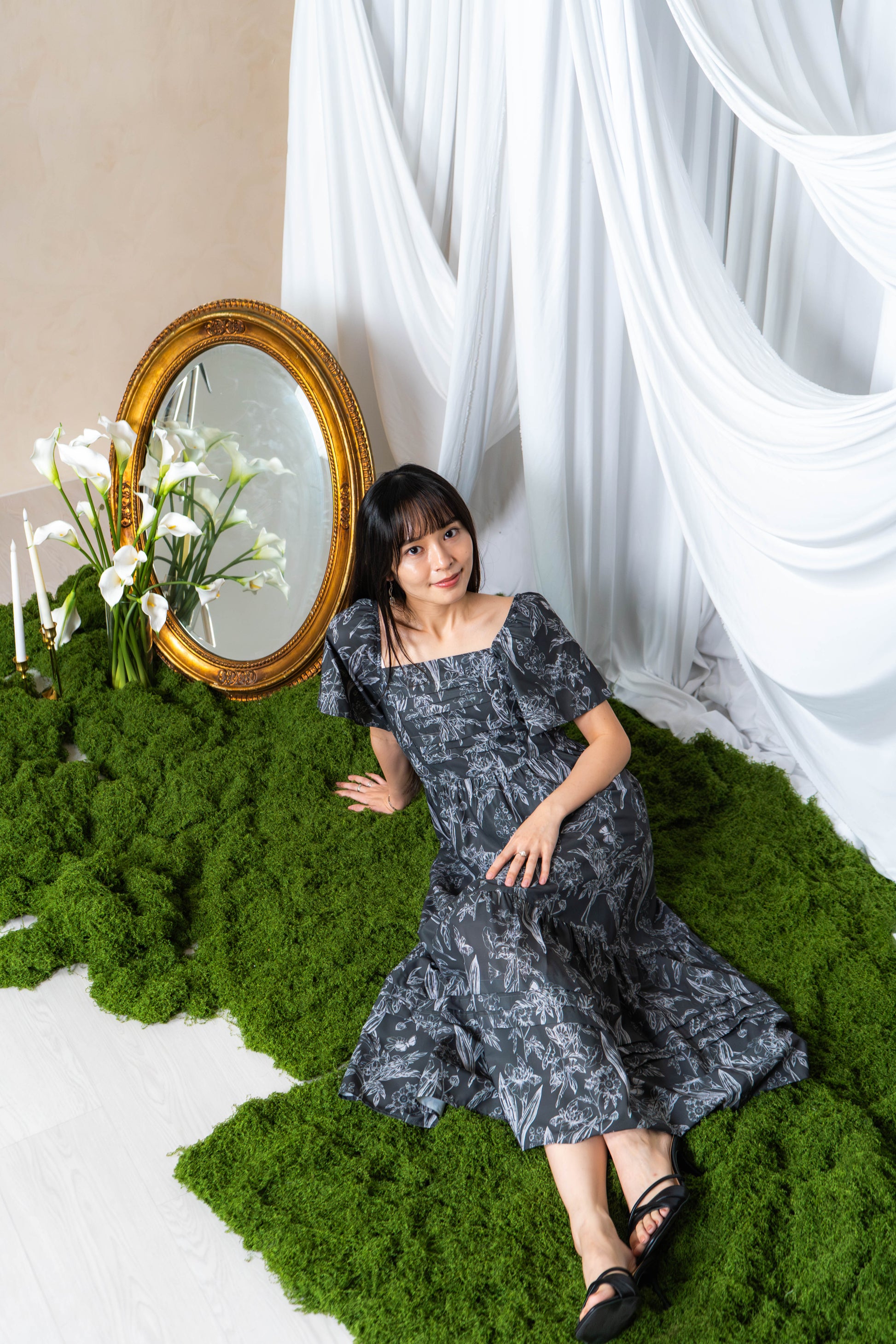 The Mad Theories Elfee 2.5 Pleated Porcelain Dress