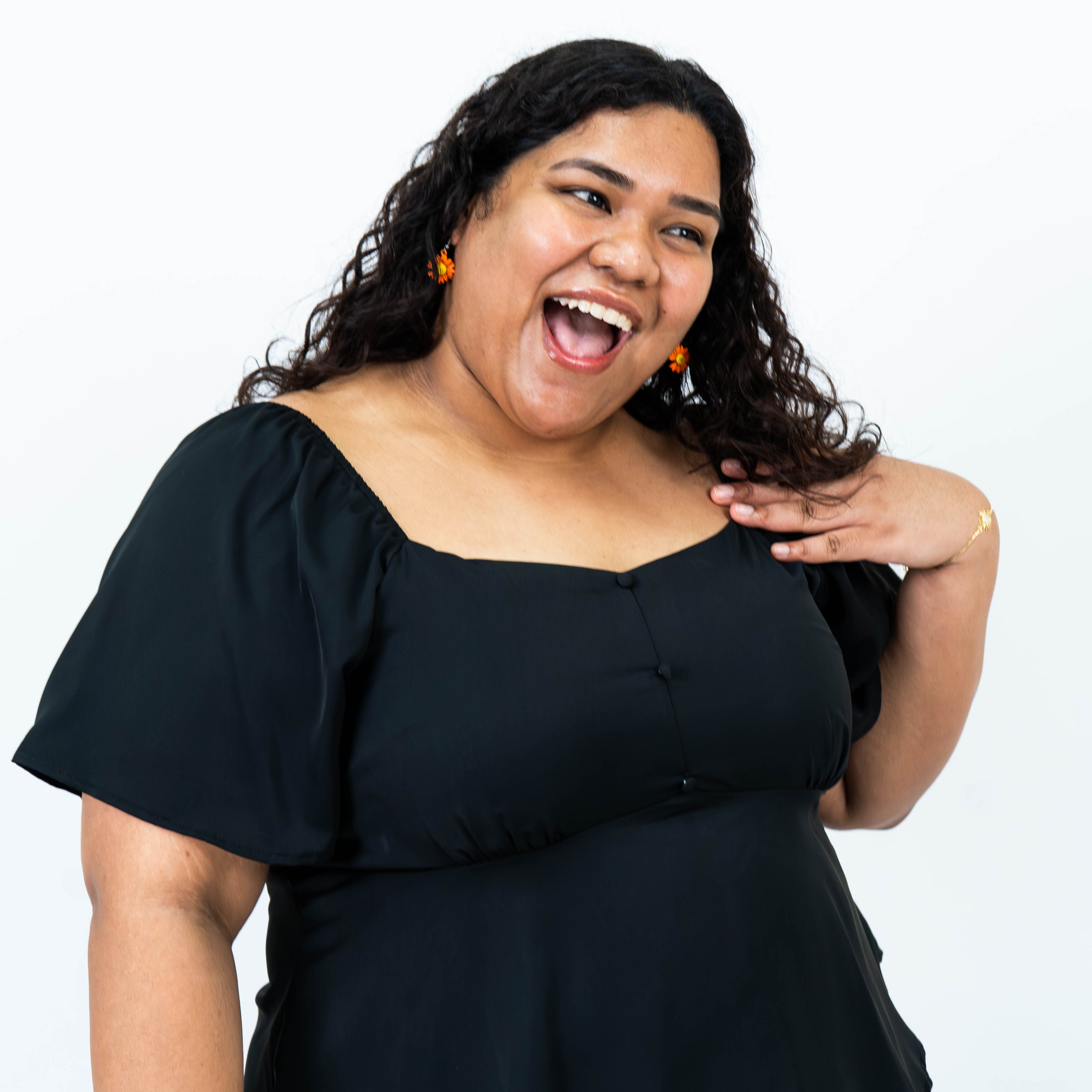 The Mad Theories Penelope Peplum Blouse