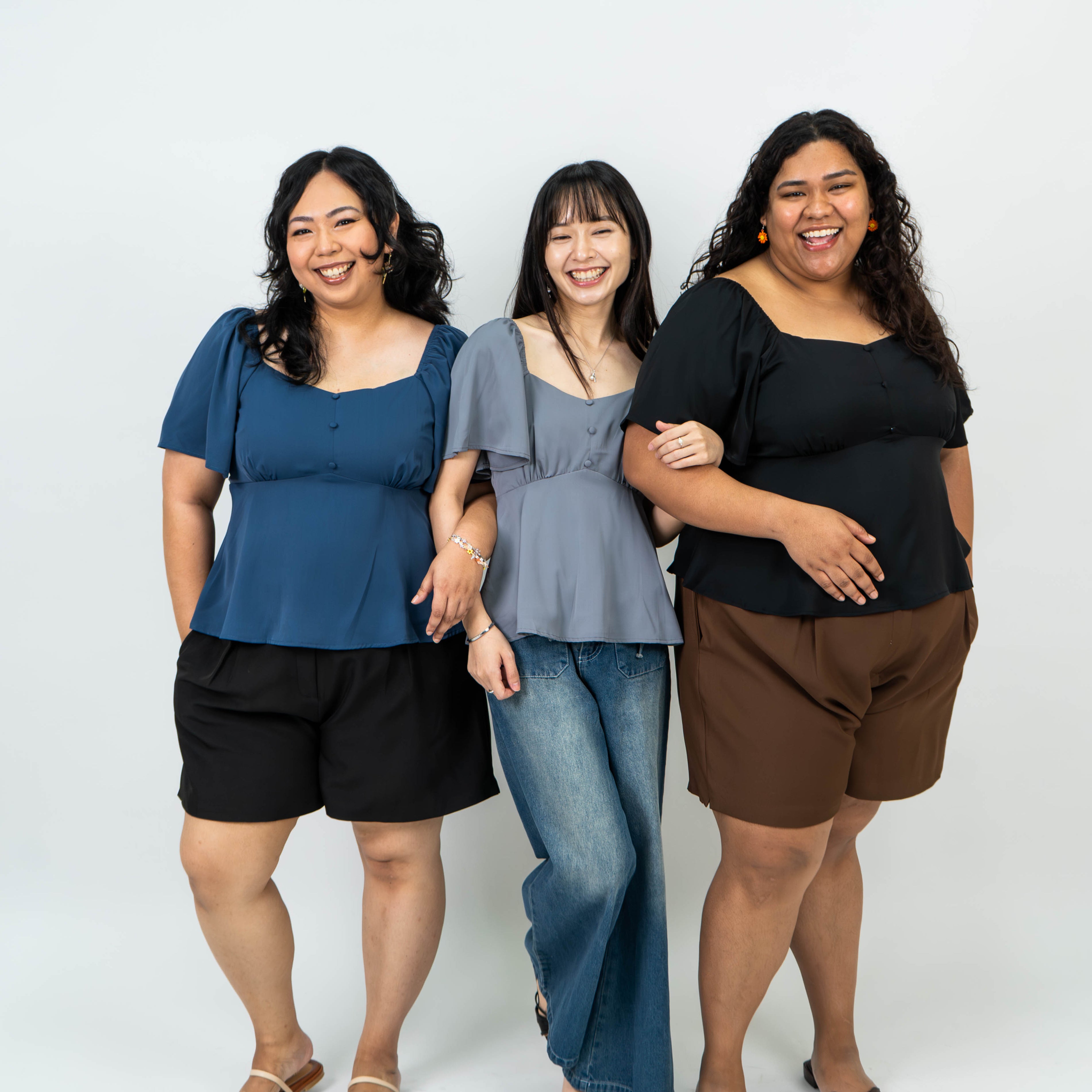 [Bundle Deal] (PREORDER) The Mad Theories Penelope Peplum Blouse (2 different colors)