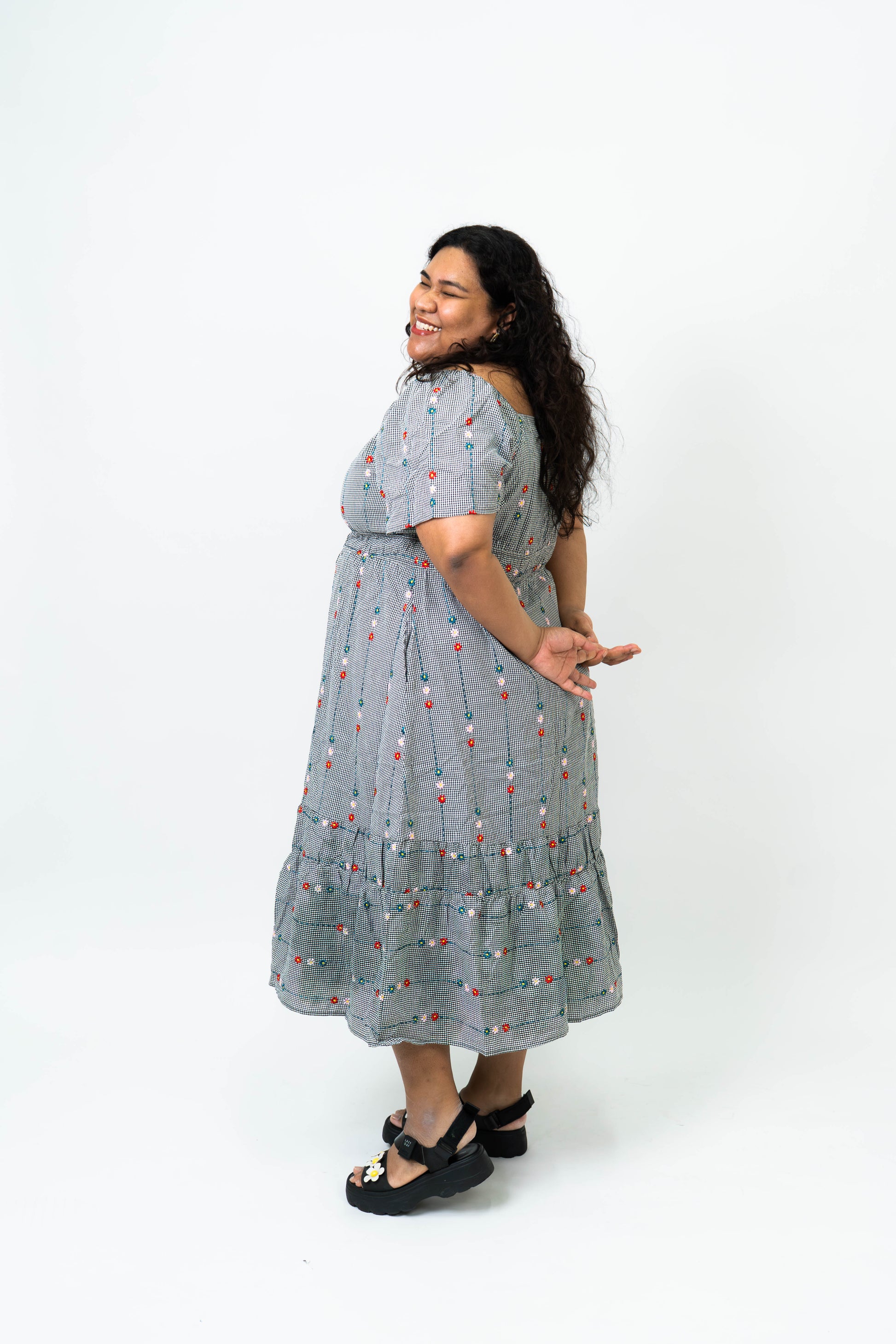 The Mad Theories Erica Embroidered Dress