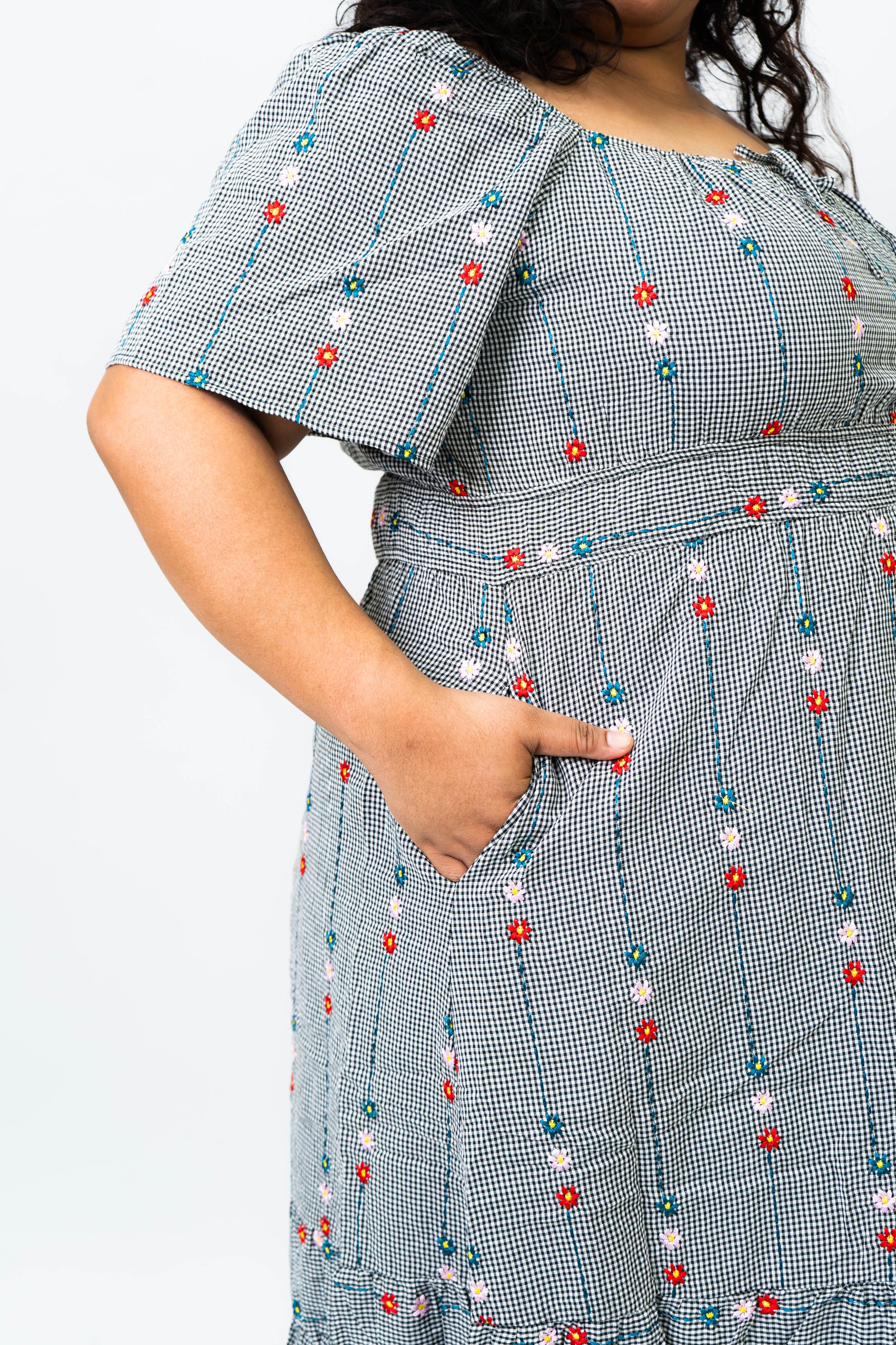 The Mad Theories Erica Embroidered Dress