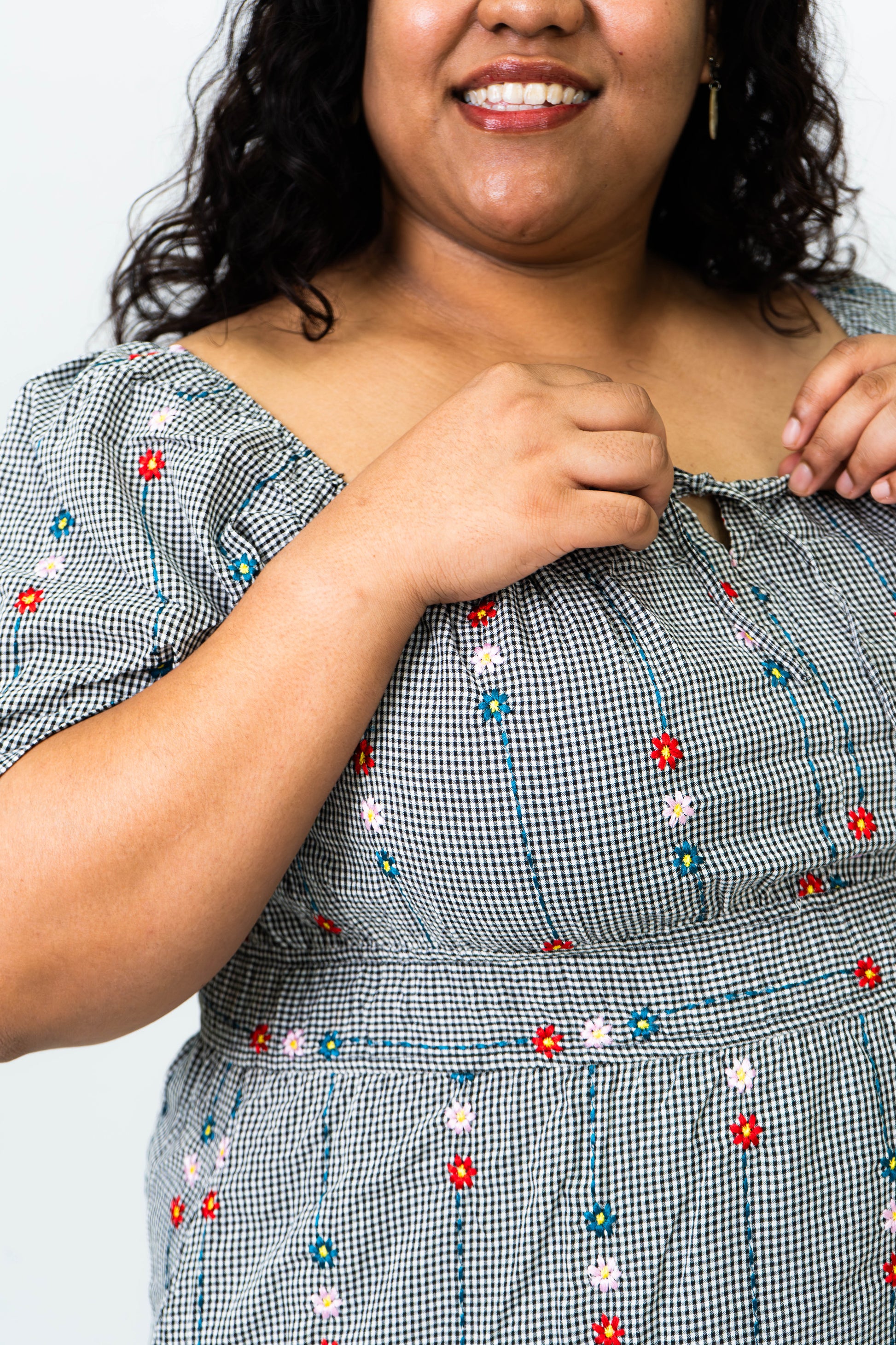 The Mad Theories Erica Embroidered Dress
