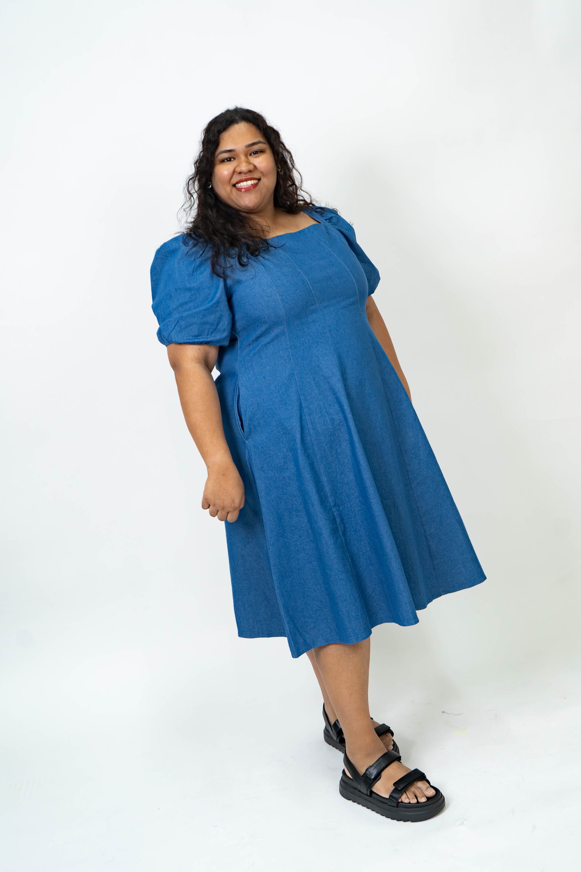 The Mad Theories Kristen Denim Dress