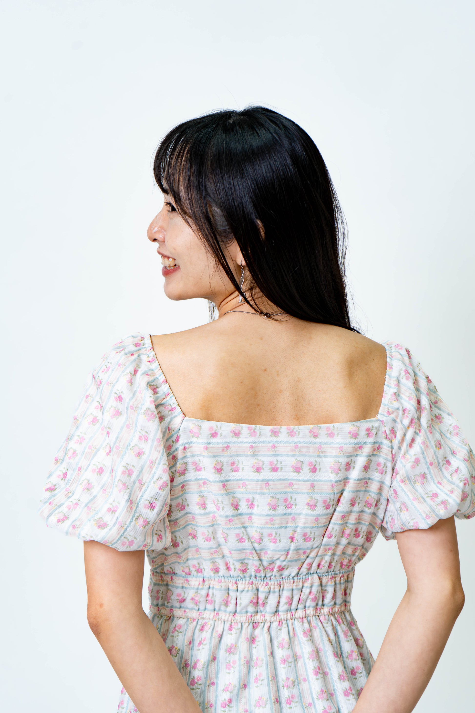 Poopa Exclusive The Mad Theories Alowyn Floral Smocked Dress