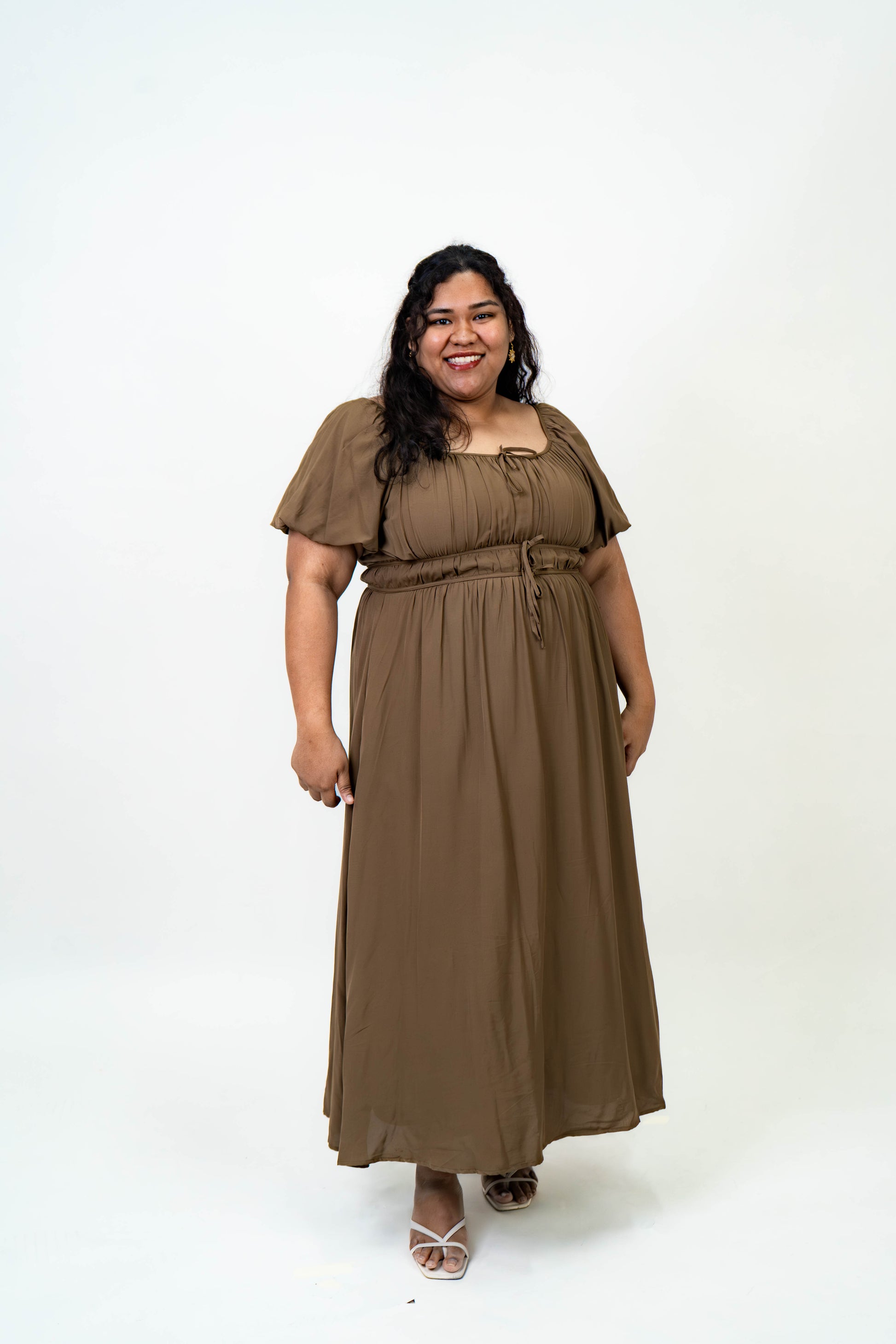 [BUNDLE OF 2] The Mad Theories Katie Milkmaid Solid Dress