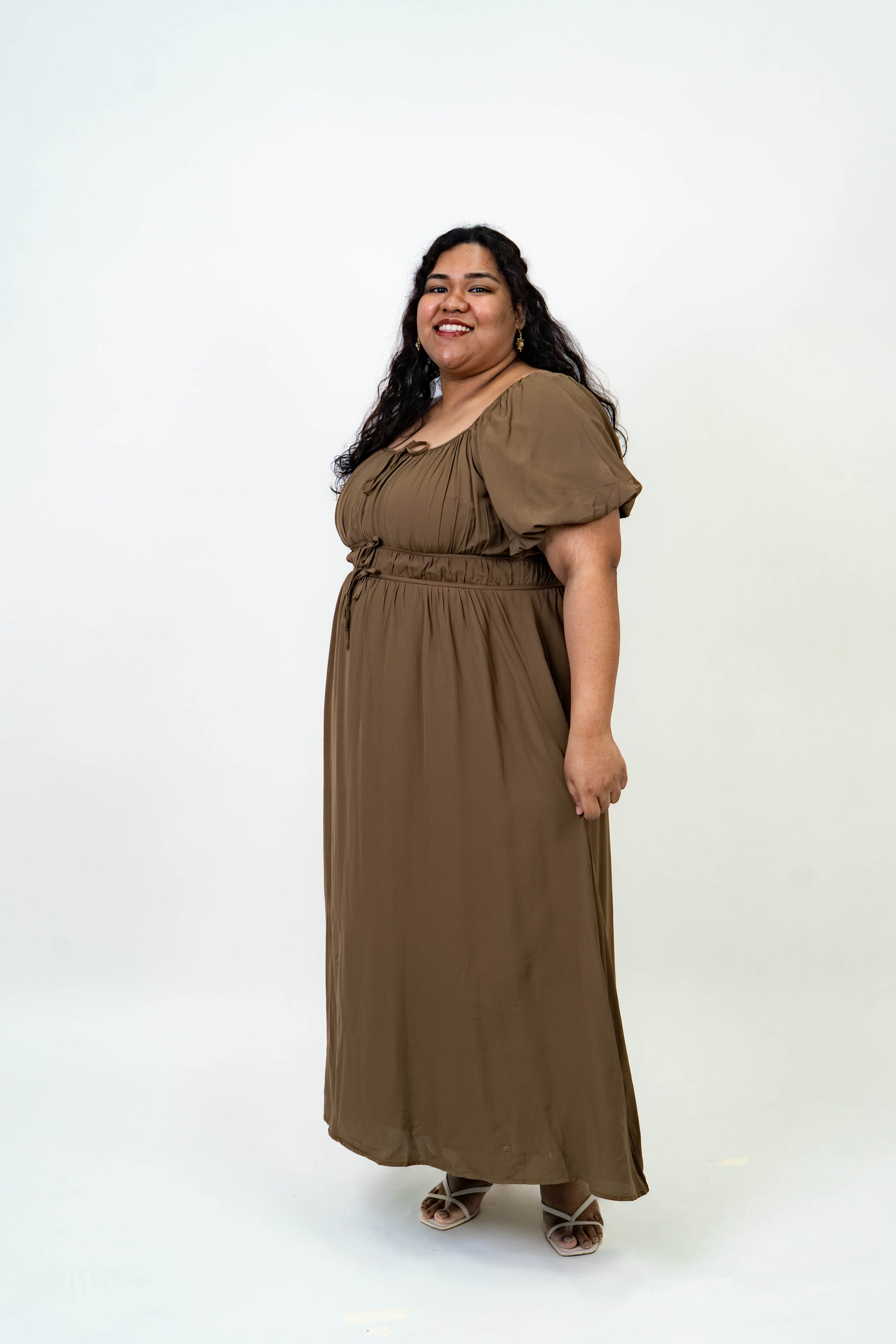 [BUNDLE OF 2] The Mad Theories Katie Milkmaid Solid Dress