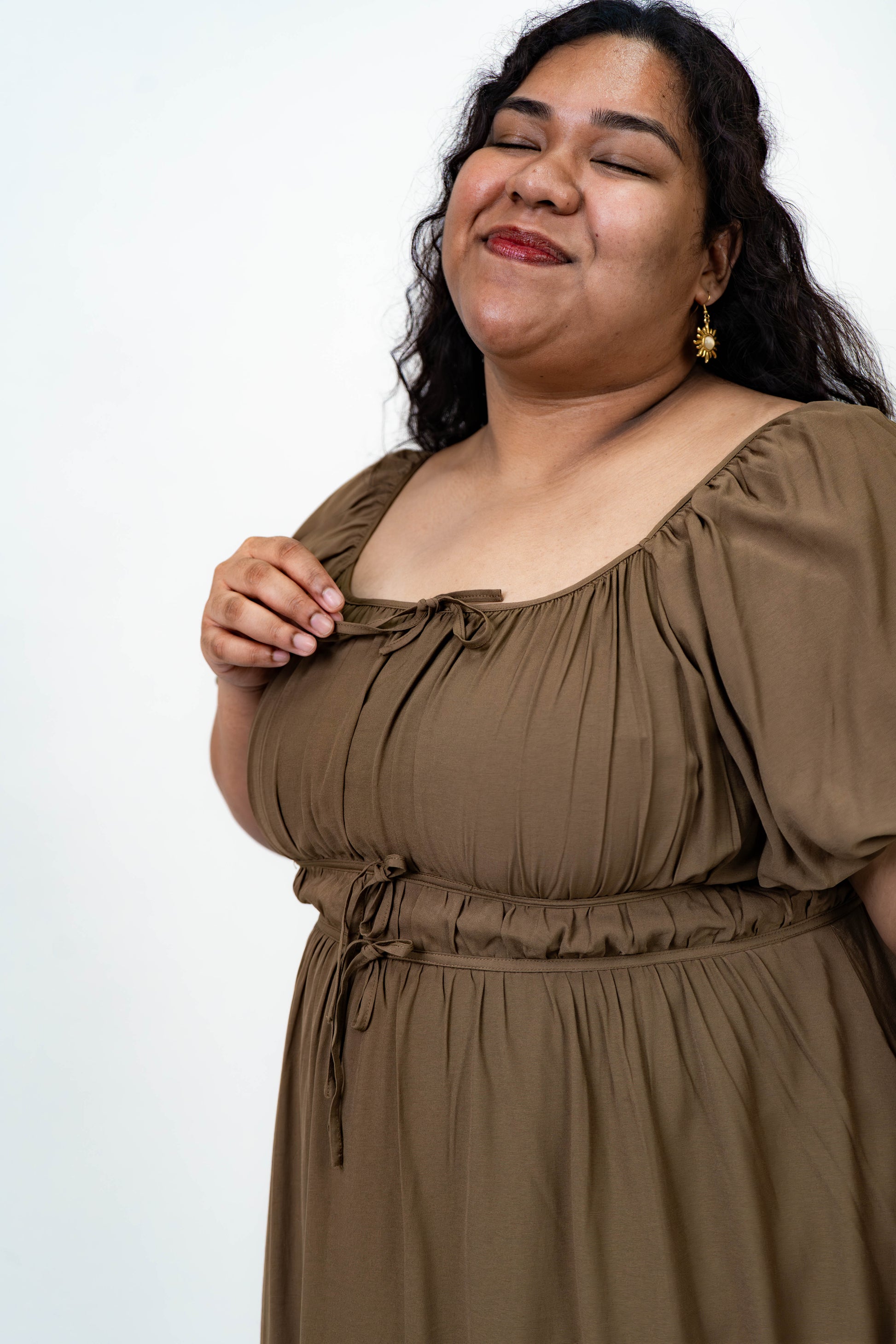 [BUNDLE OF 2] The Mad Theories Katie Milkmaid Solid Dress