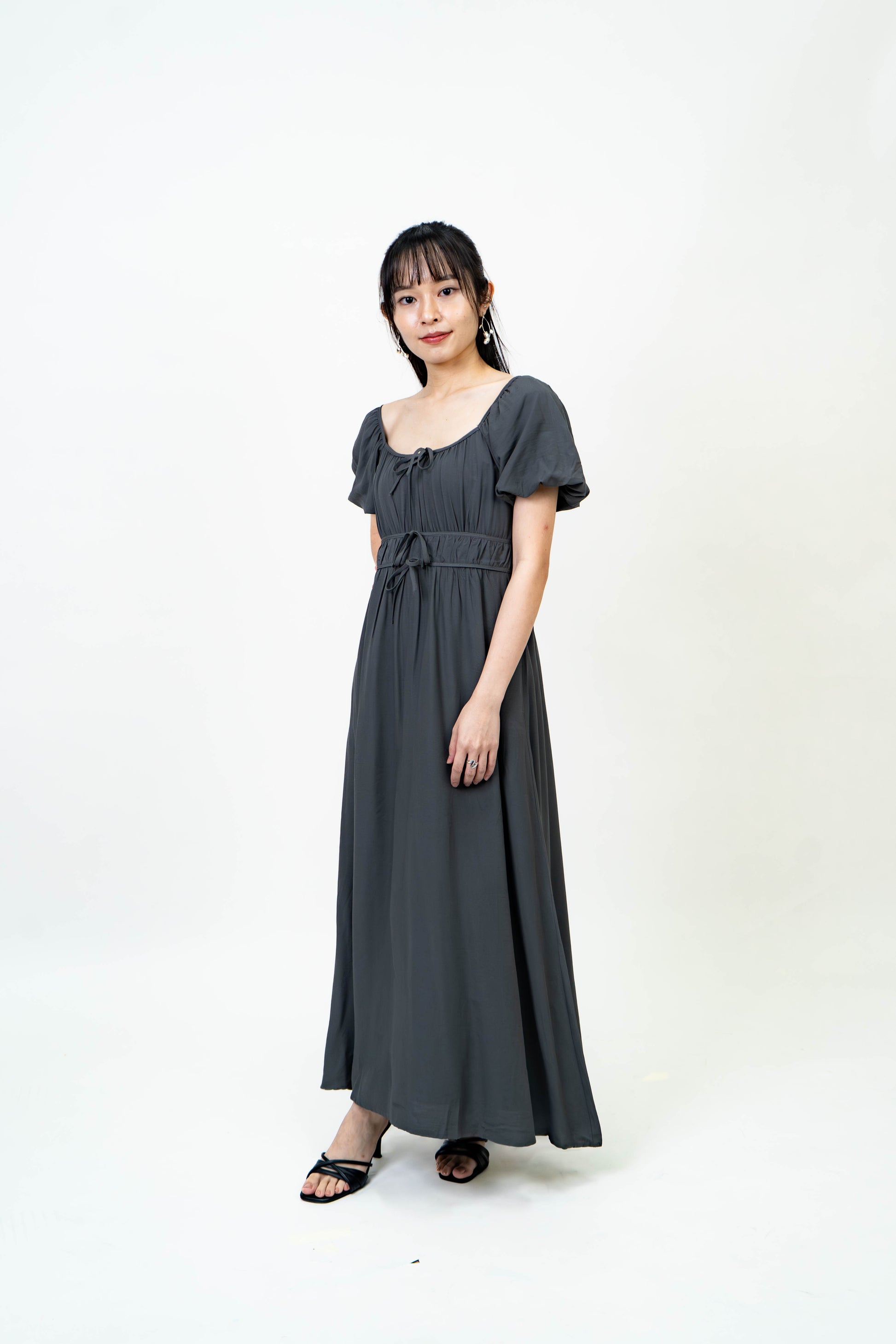 [BUNDLE OF 2] The Mad Theories Katie Milkmaid Solid Dress