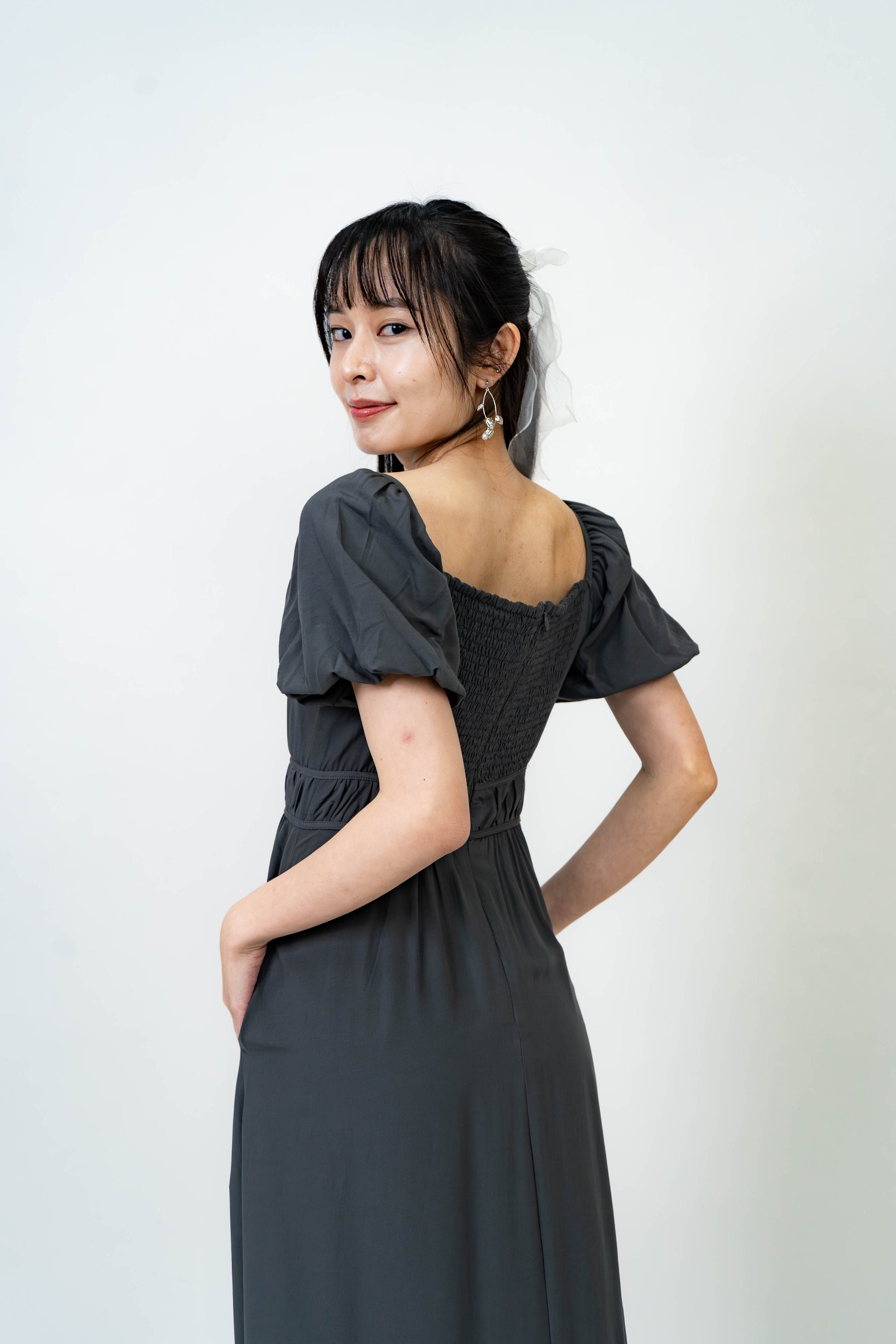 [BUNDLE OF 2] The Mad Theories Katie Milkmaid Solid Dress