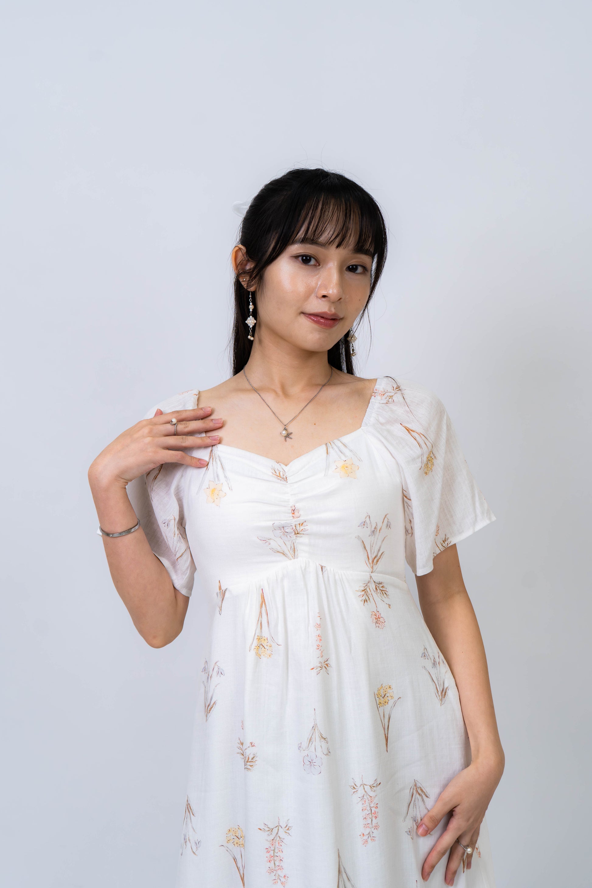 [PREORDER] The Mad Theories Delilah Floral Empire Bust Dress