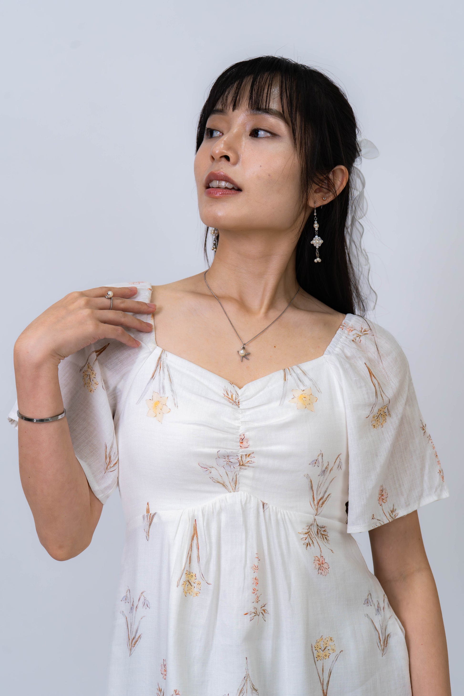 [PREORDER] The Mad Theories Delilah Floral Empire Bust Dress