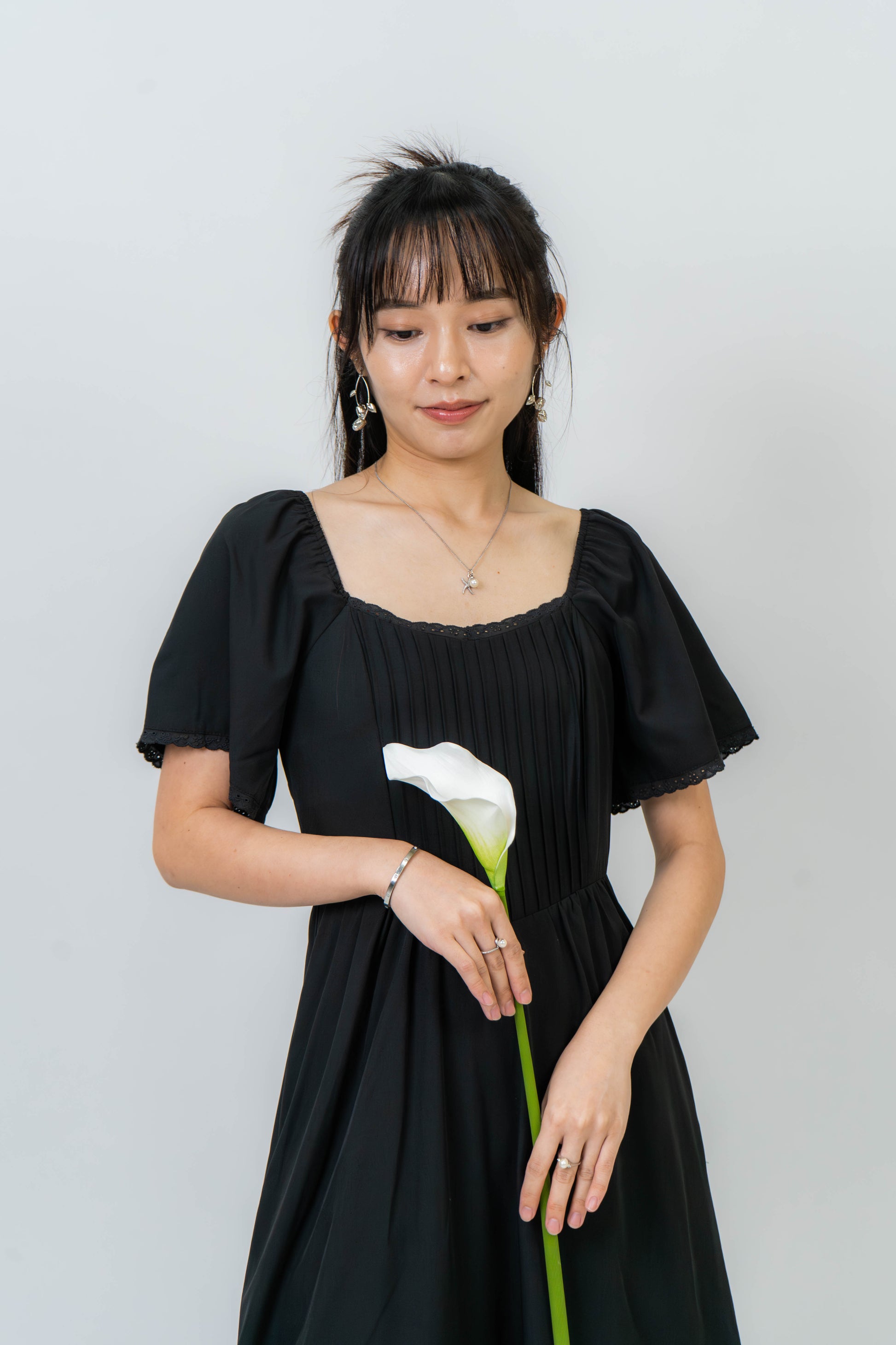 The Mad Theories Dyllis 2.0 Floral V-Waist Dress