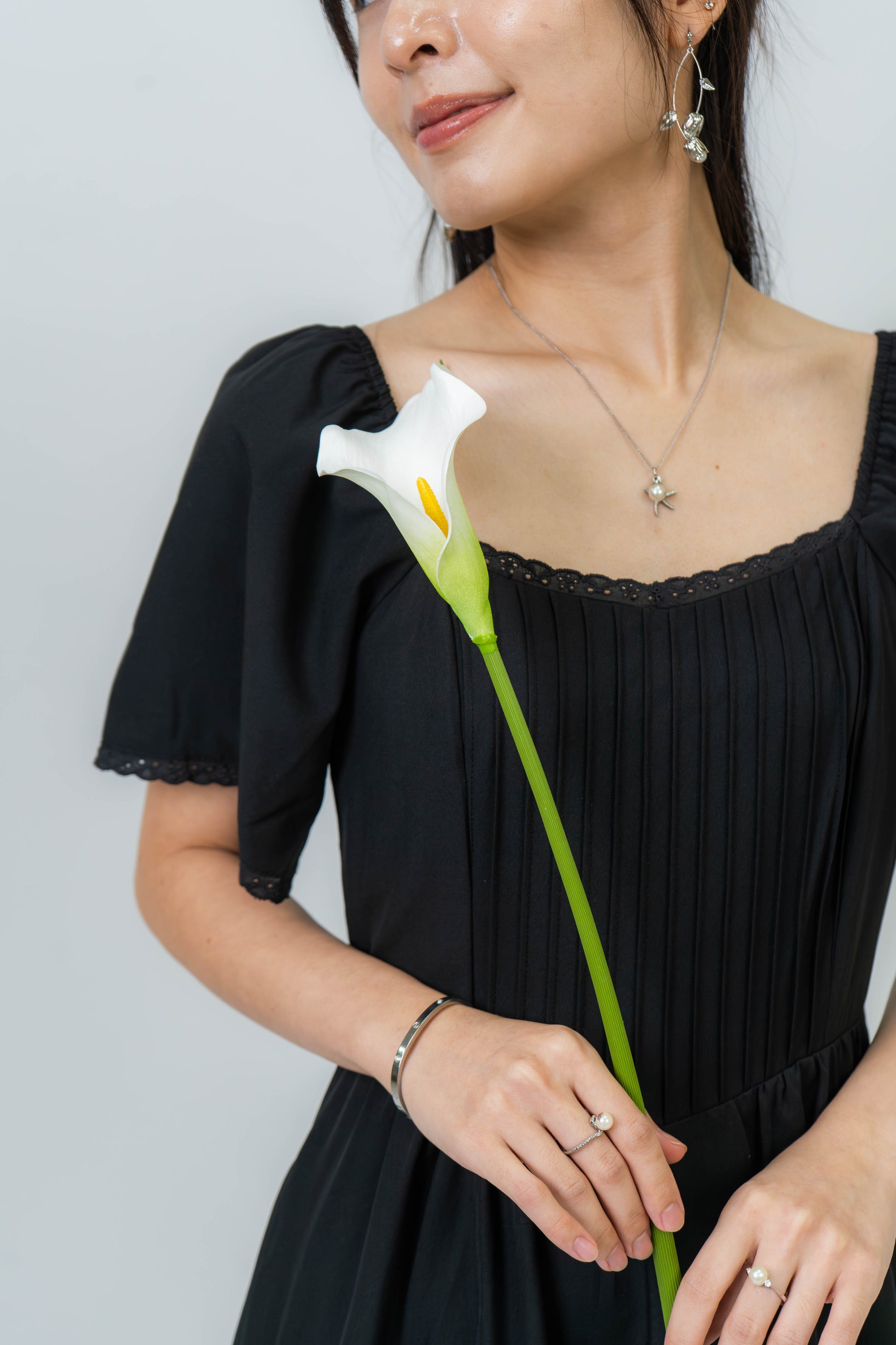 The Mad Theories Dyllis 2.0 Floral V-Waist Dress