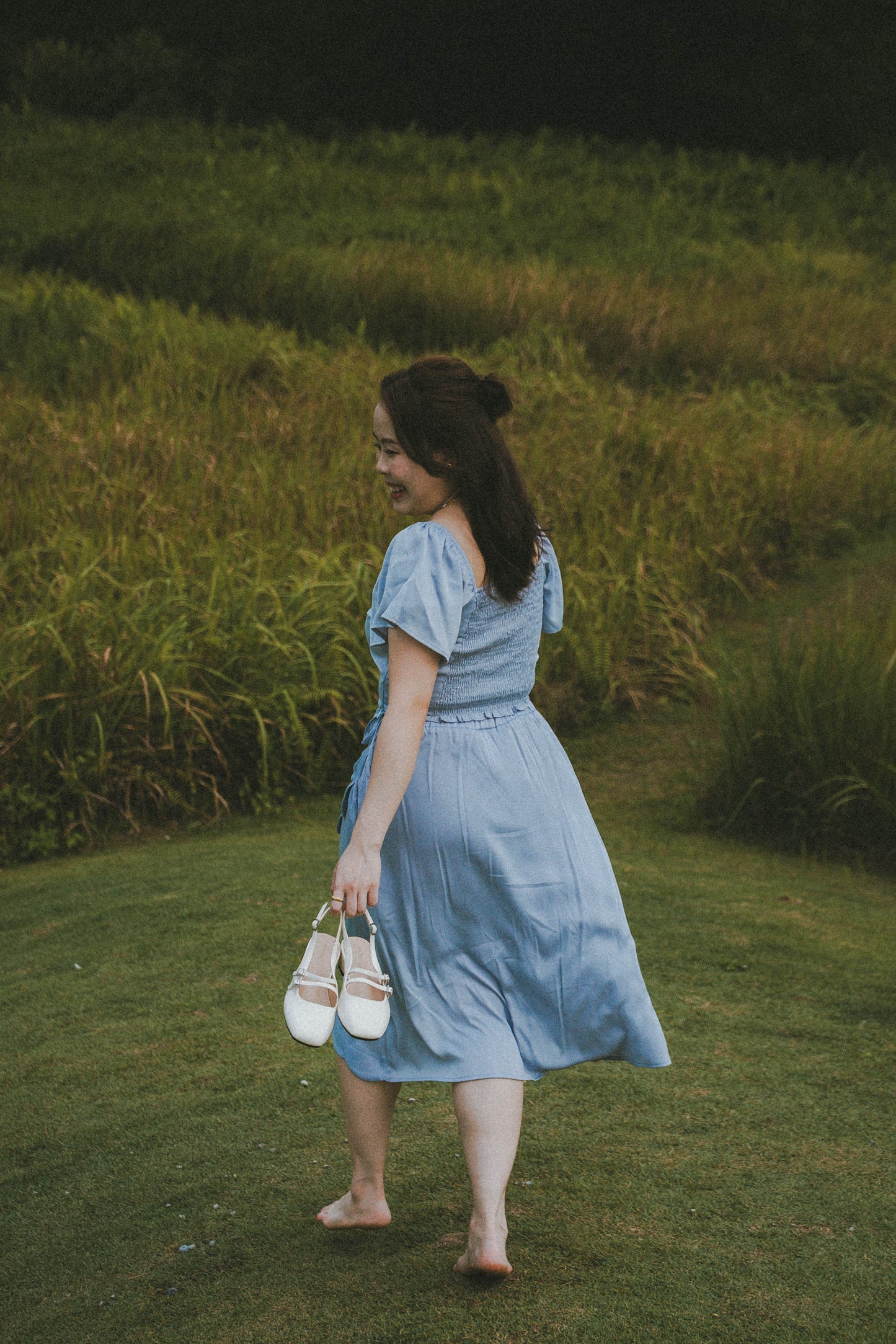 (Gladys x TMT) Annelise Sleeved Satin Blouse