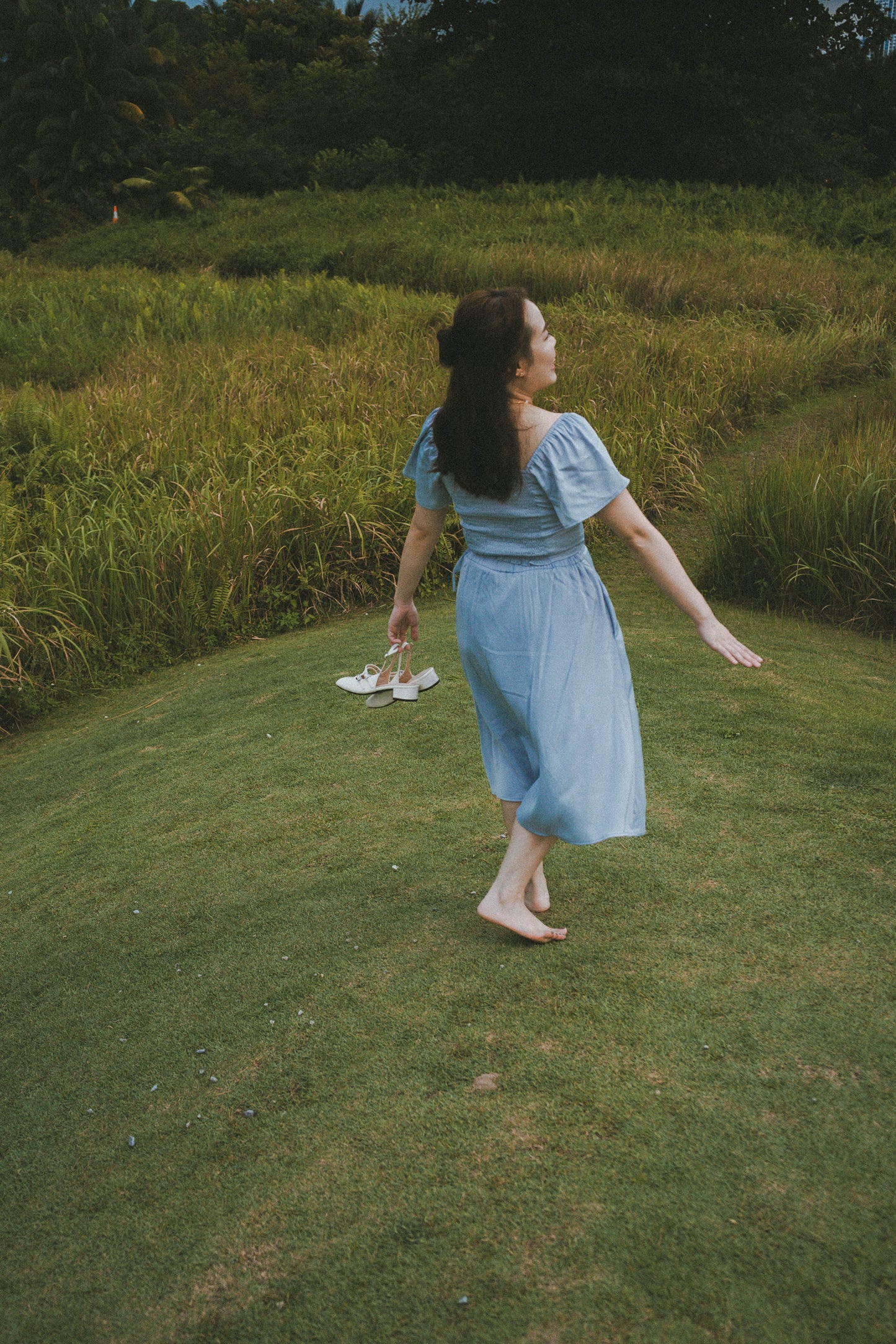 (Gladys x TMT) Sora Scallop Satin skirts