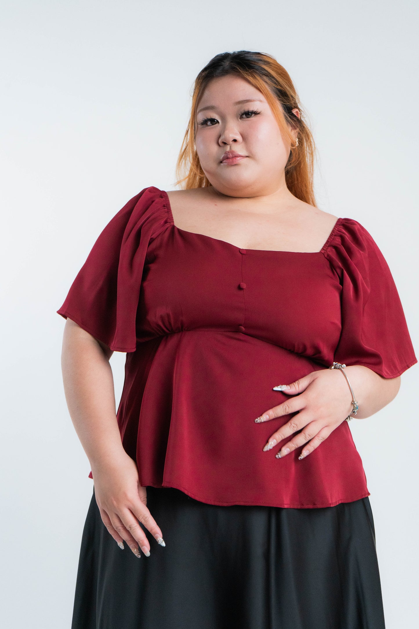 The Mad Theories Penelope Peplum Blouse