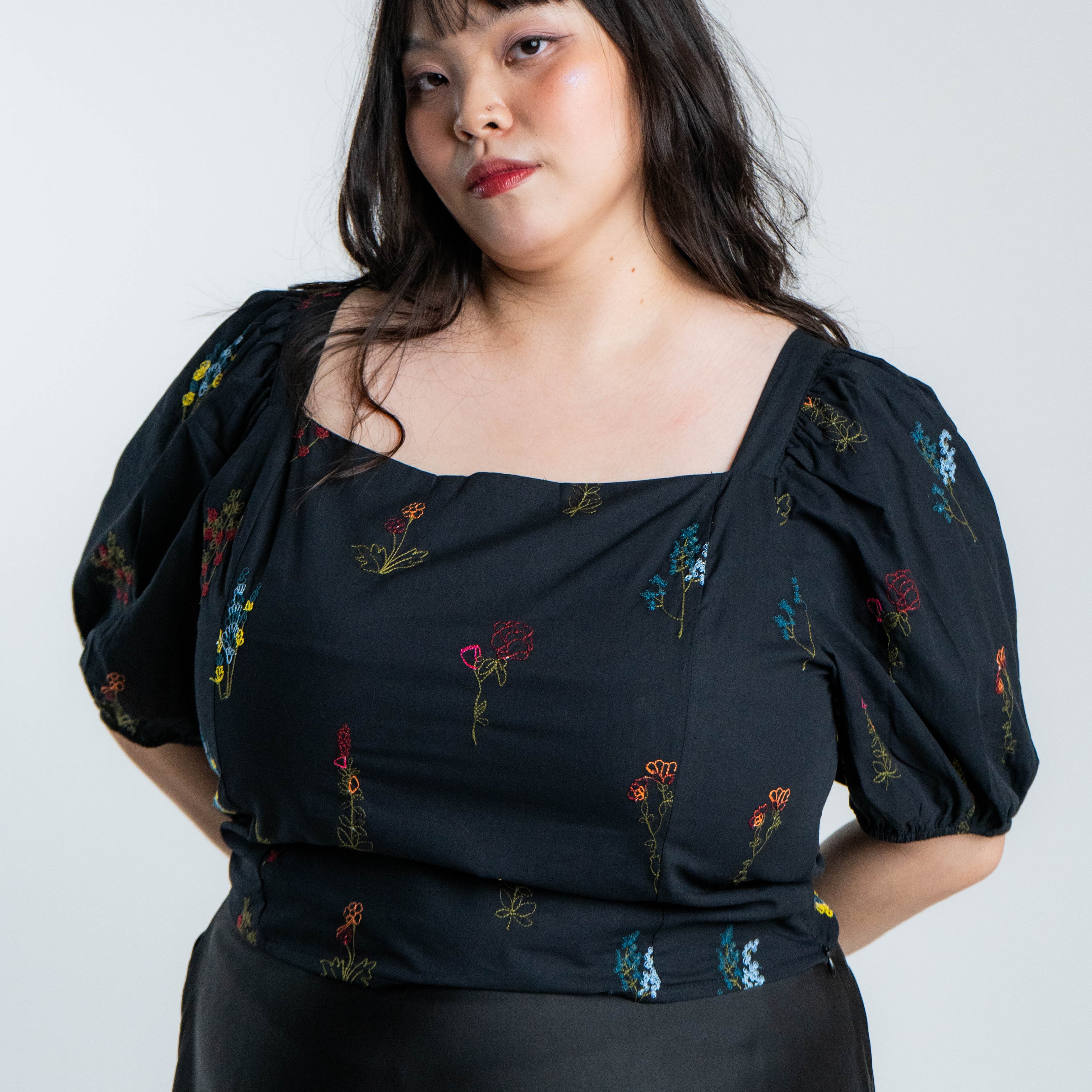 The Mad Theories Mitchell Embroidered Dress & Blouse