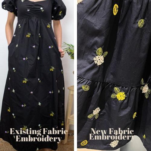 Trish Embroidered Dress (Pre-order) - TMTSG - www.themadtheories.com